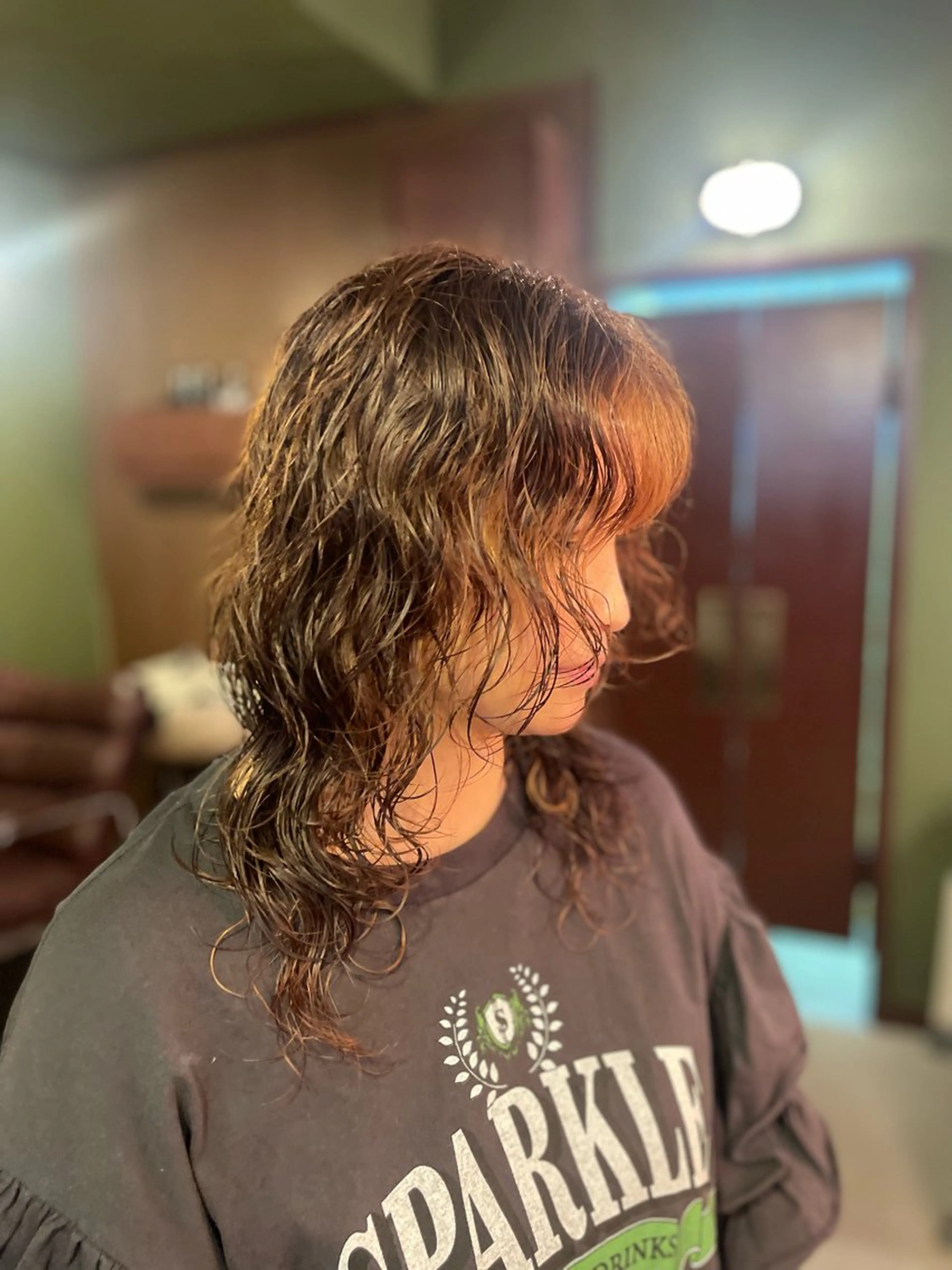 セミロング カラー パーマ カット パーマ PATH-hair. storeのヘアスタイル