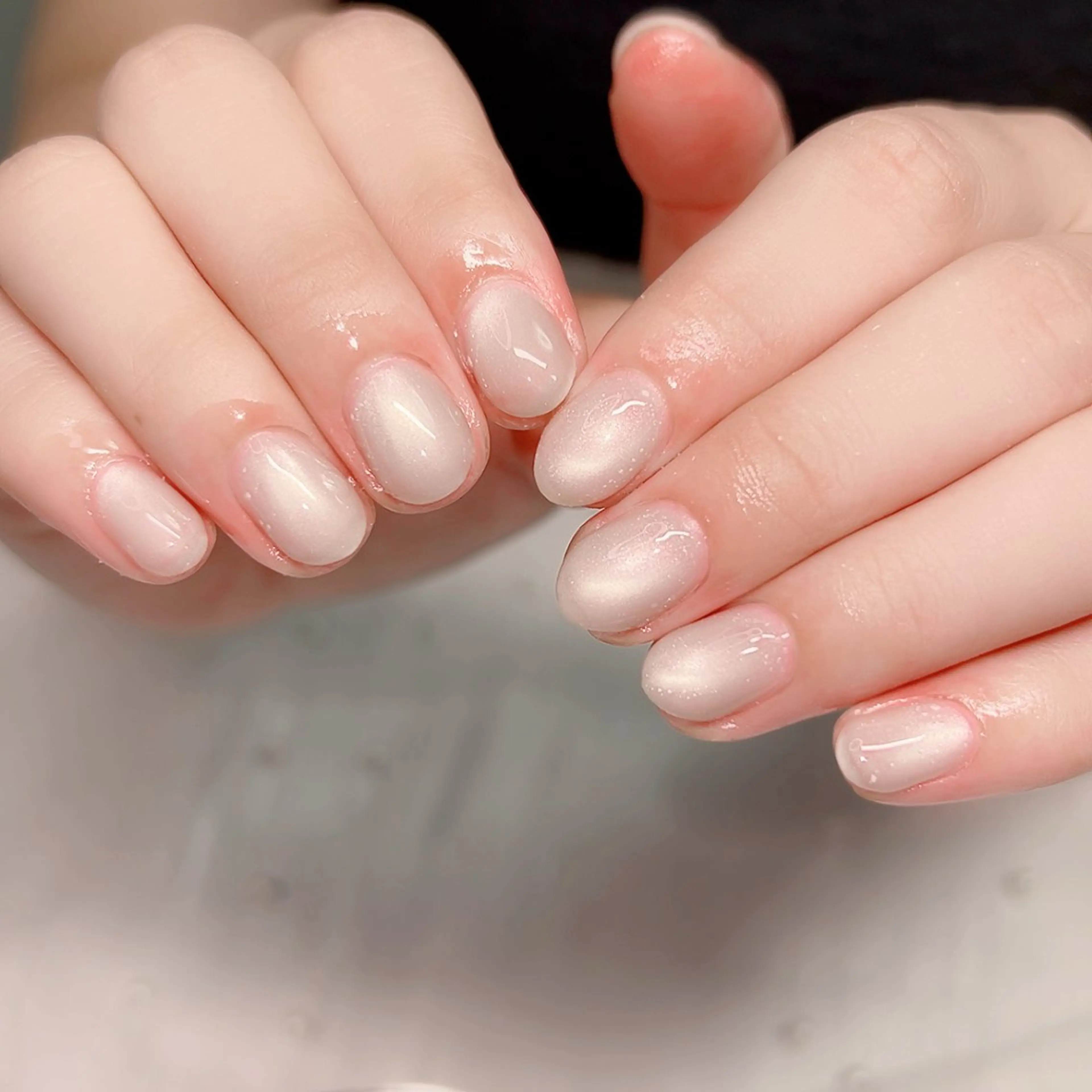 ネイル アートネイル フラワーネイル キラキラネイル ラメ(グリッター) マグネットネイル ハンドネイル Cute Tips nailのネイルデザイン