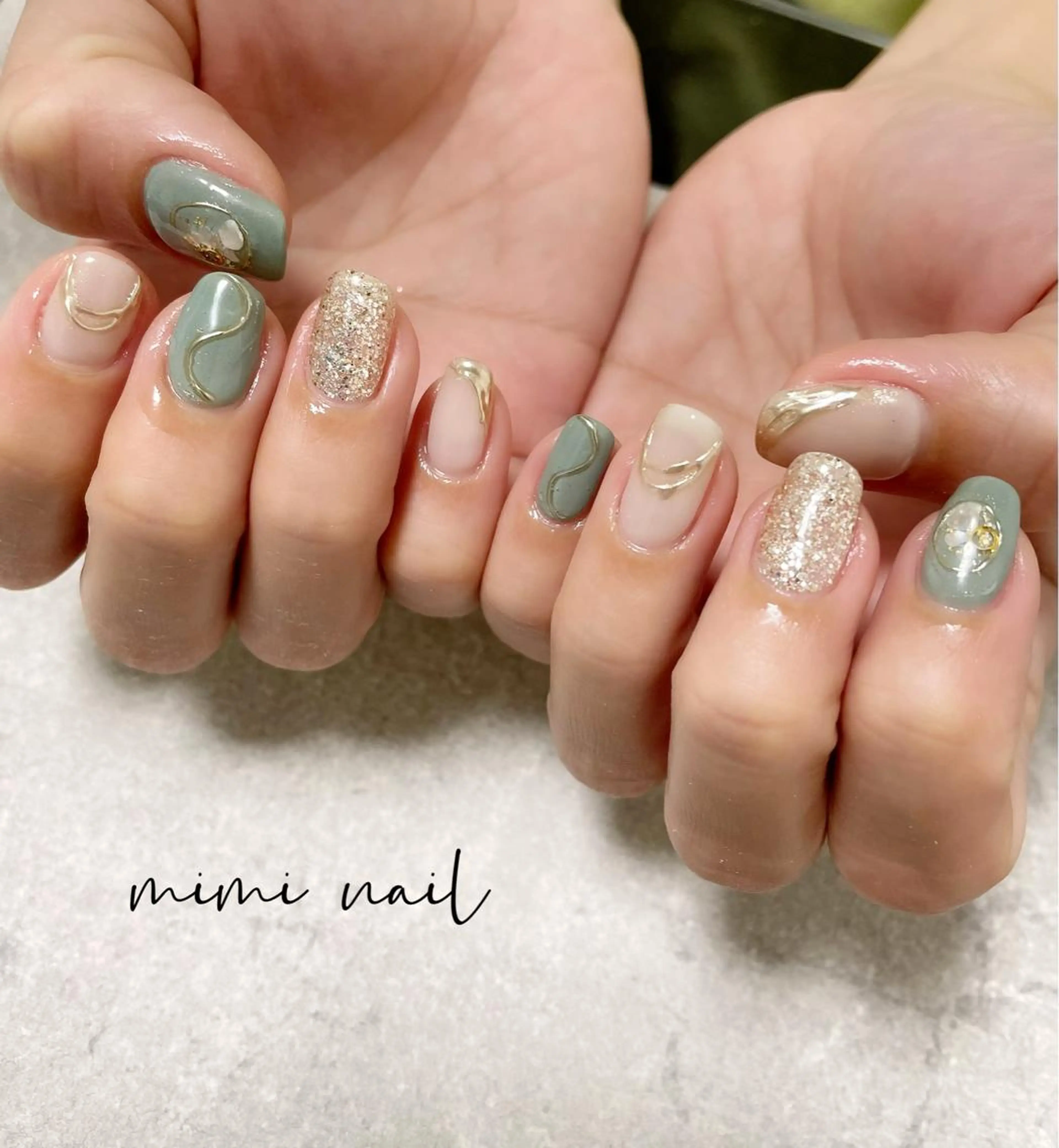 ネイル ハンドネイル mimi nailのネイルデザイン