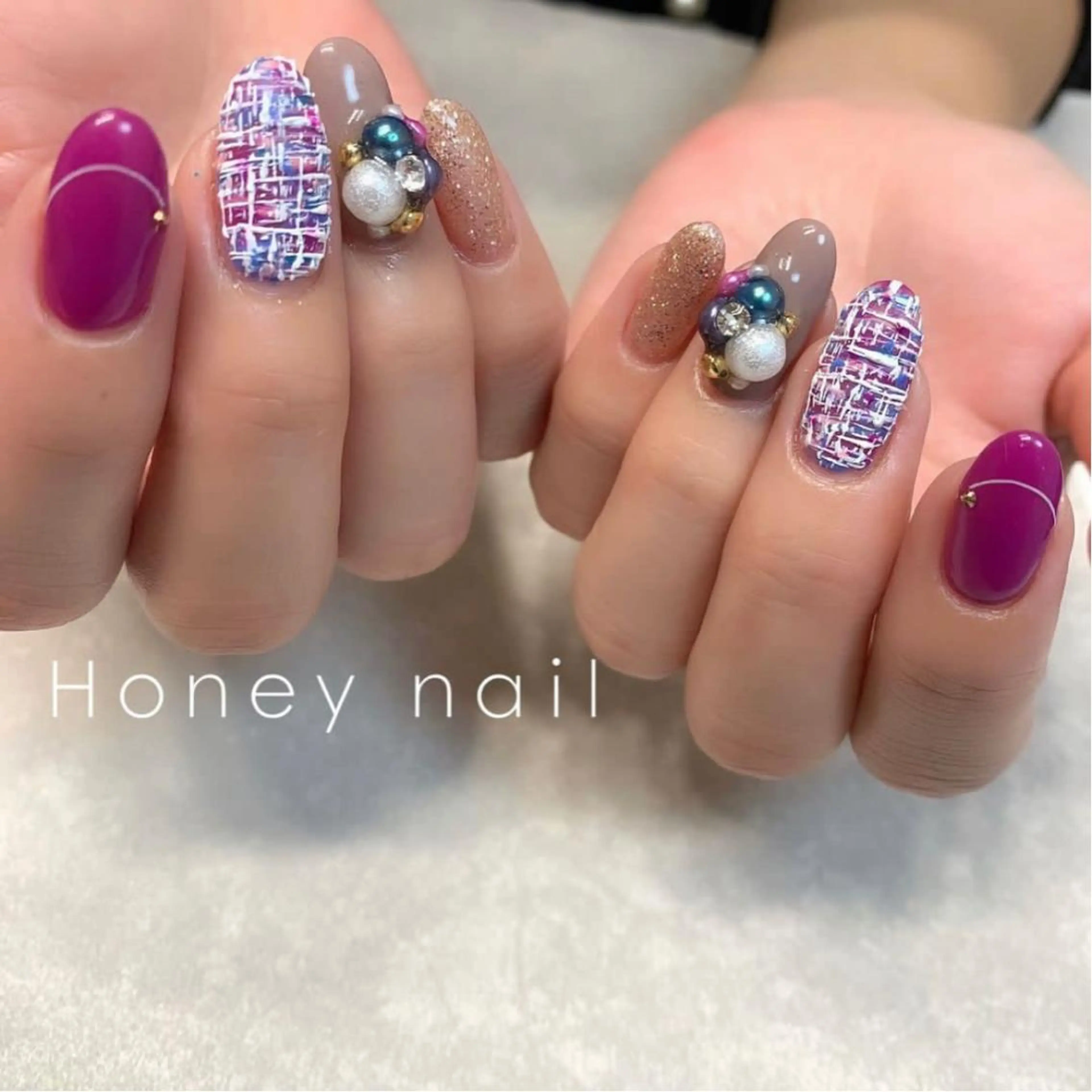ネイル フィルインサロン Honey nailのネイルデザイン
