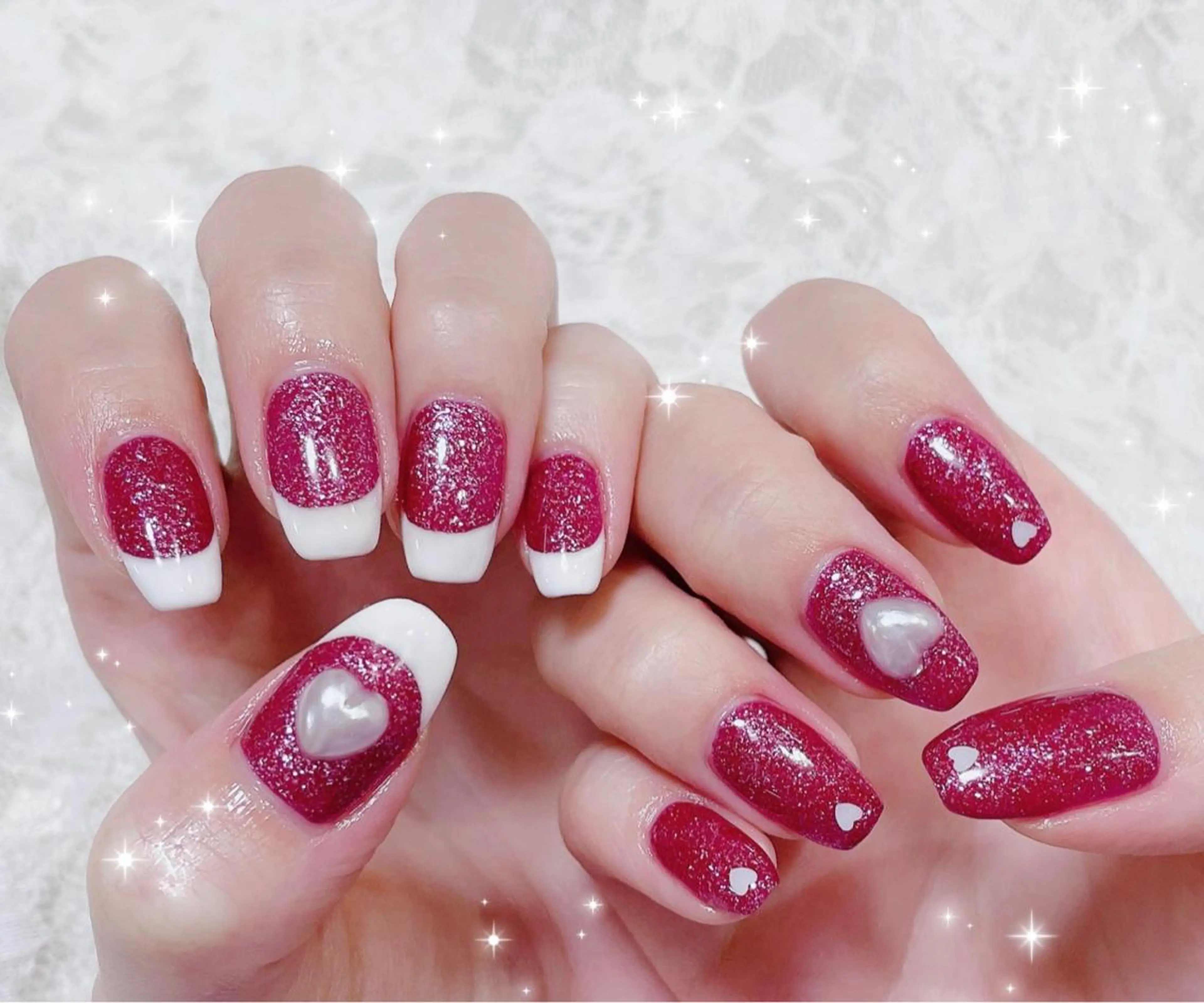 ネイル アートネイル ハンドネイル FLARE NAIL フレアネイルのネイルデザイン