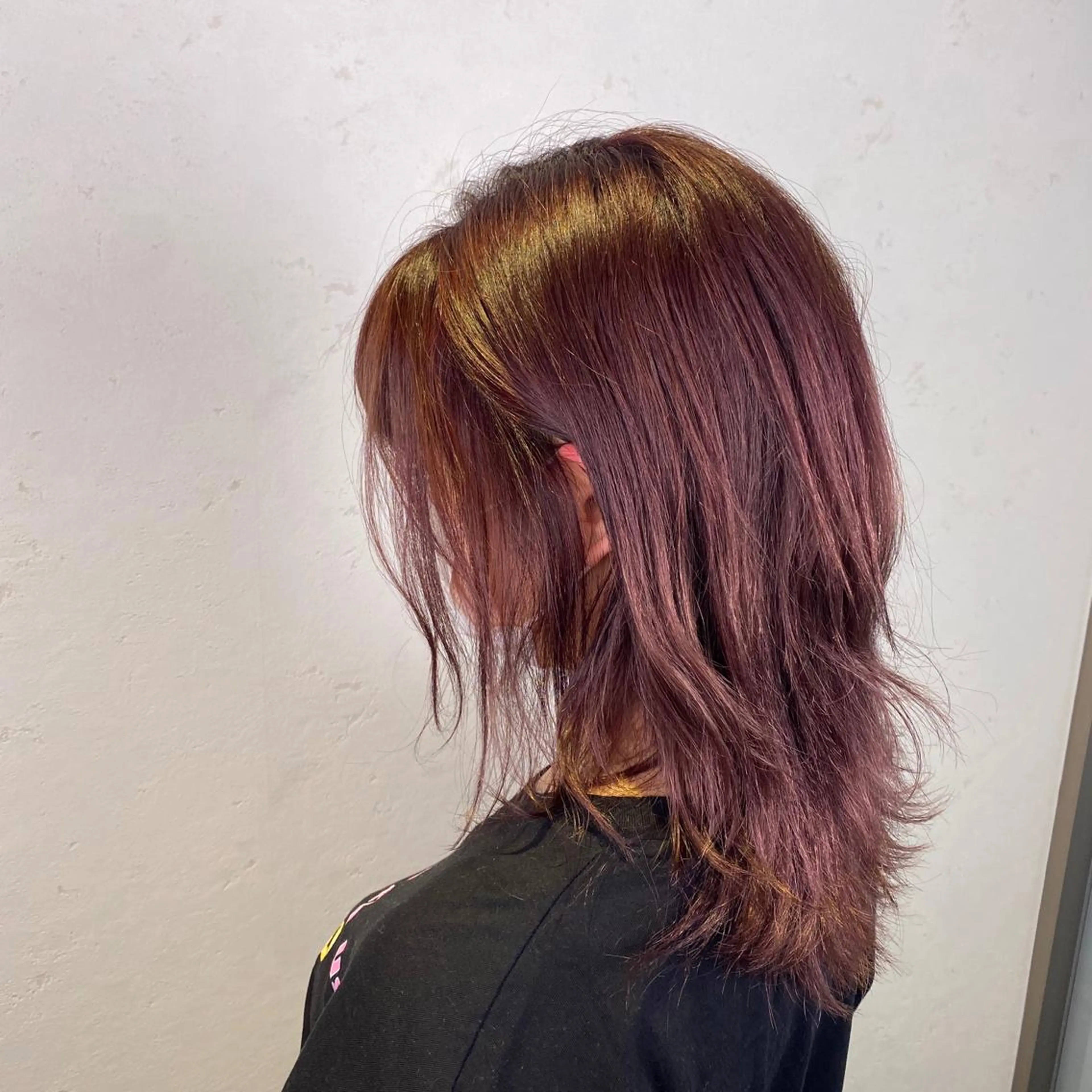ミディアム カラー ノンダメージサロン/ 北川瑞樹のヘアスタイル