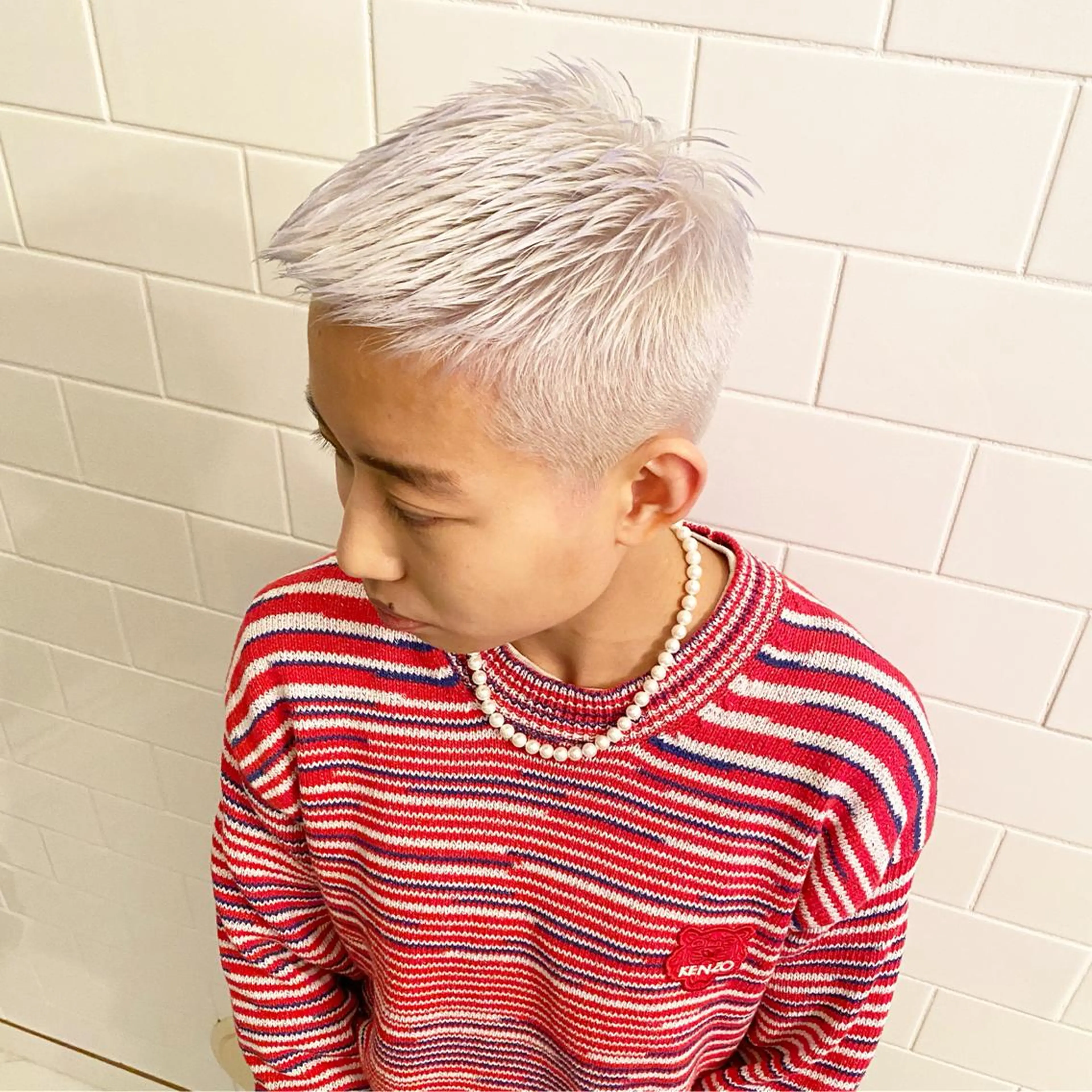 ショート カラー パーマ ヘアアレンジ キッズ ネイル マツエク・マツパ 中元 淳のヘアスタイル