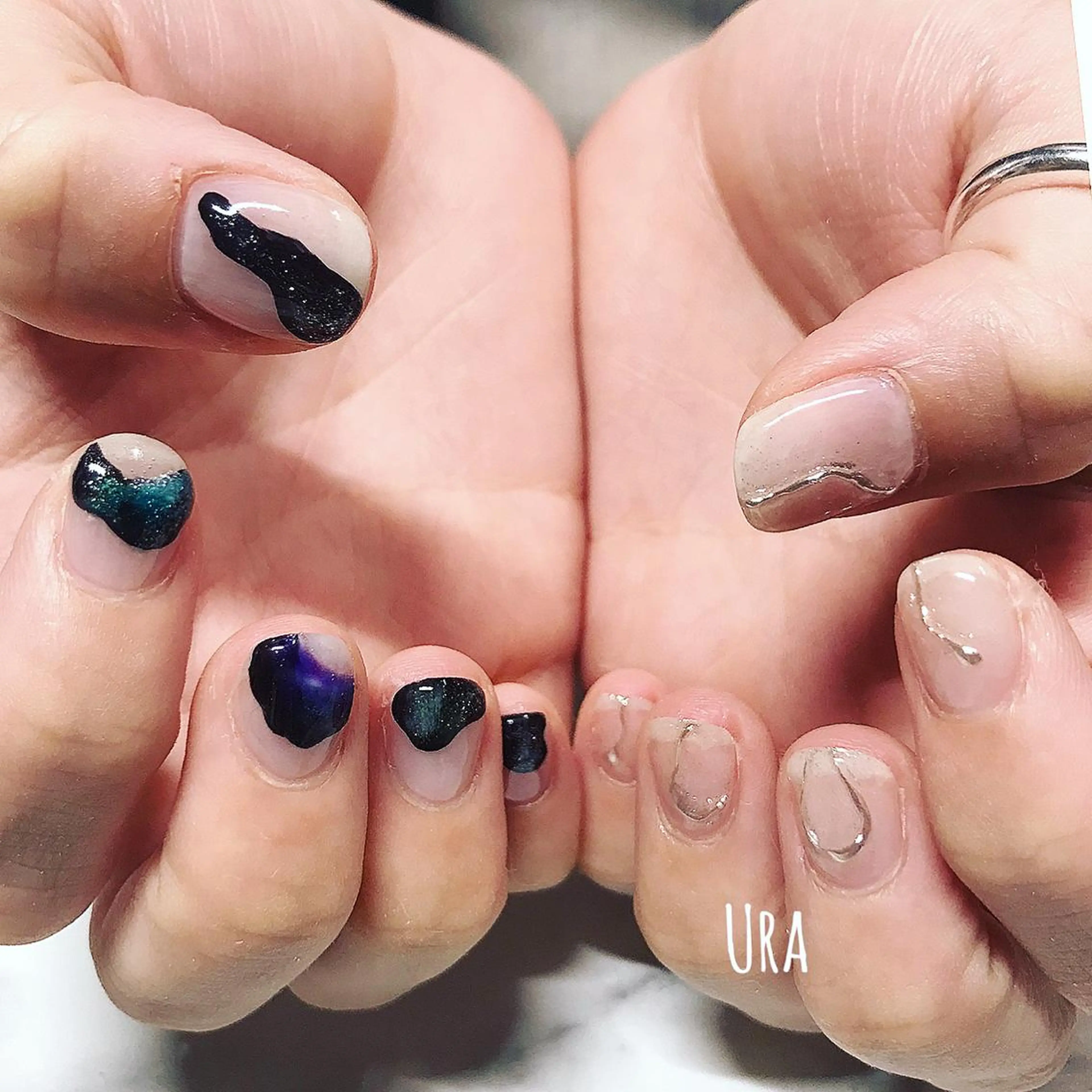 ネイル ハンドネイル UrakoNail 《nail》のネイルデザイン