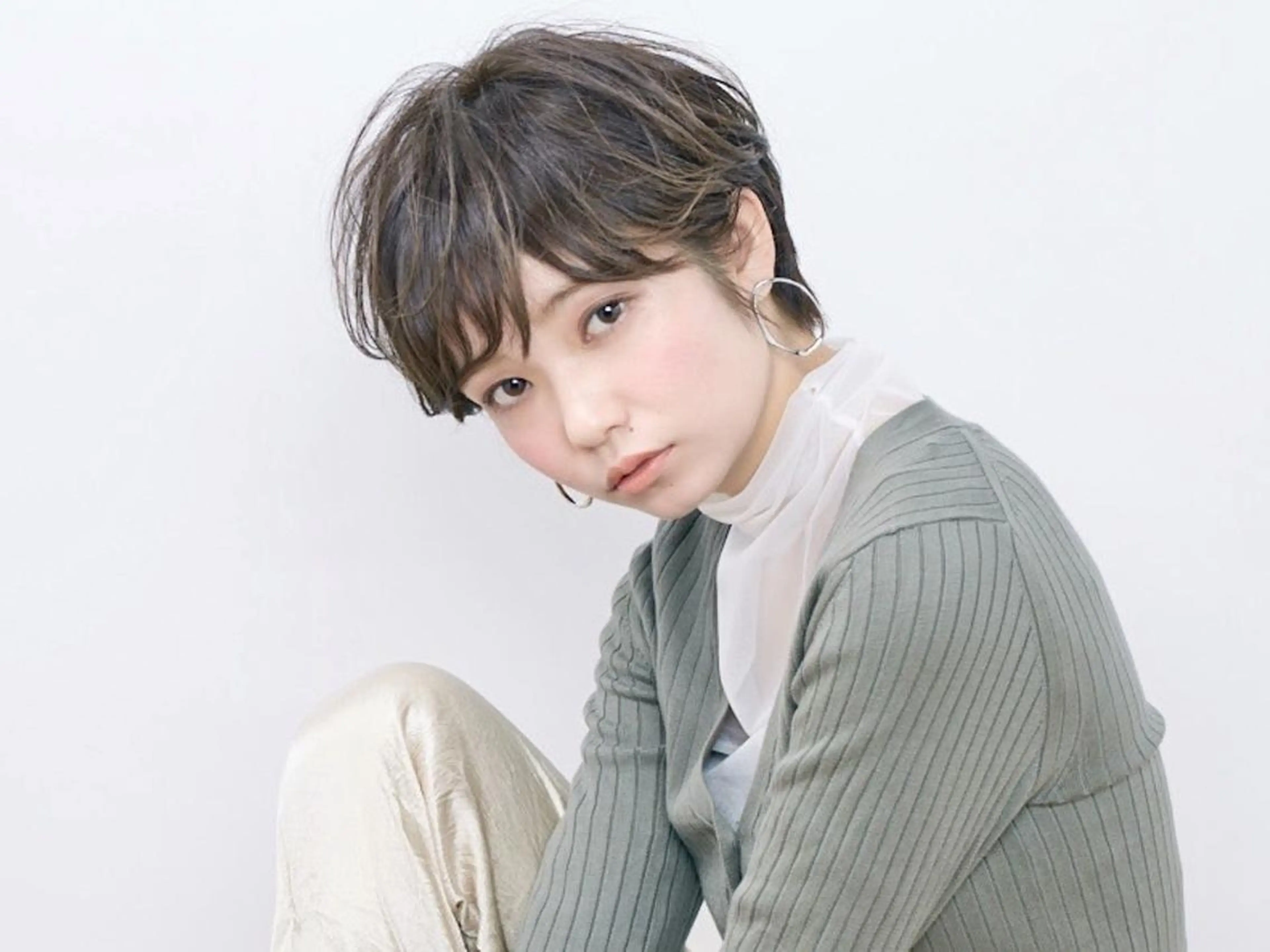 ショート 秋澤 楓のヘアスタイル