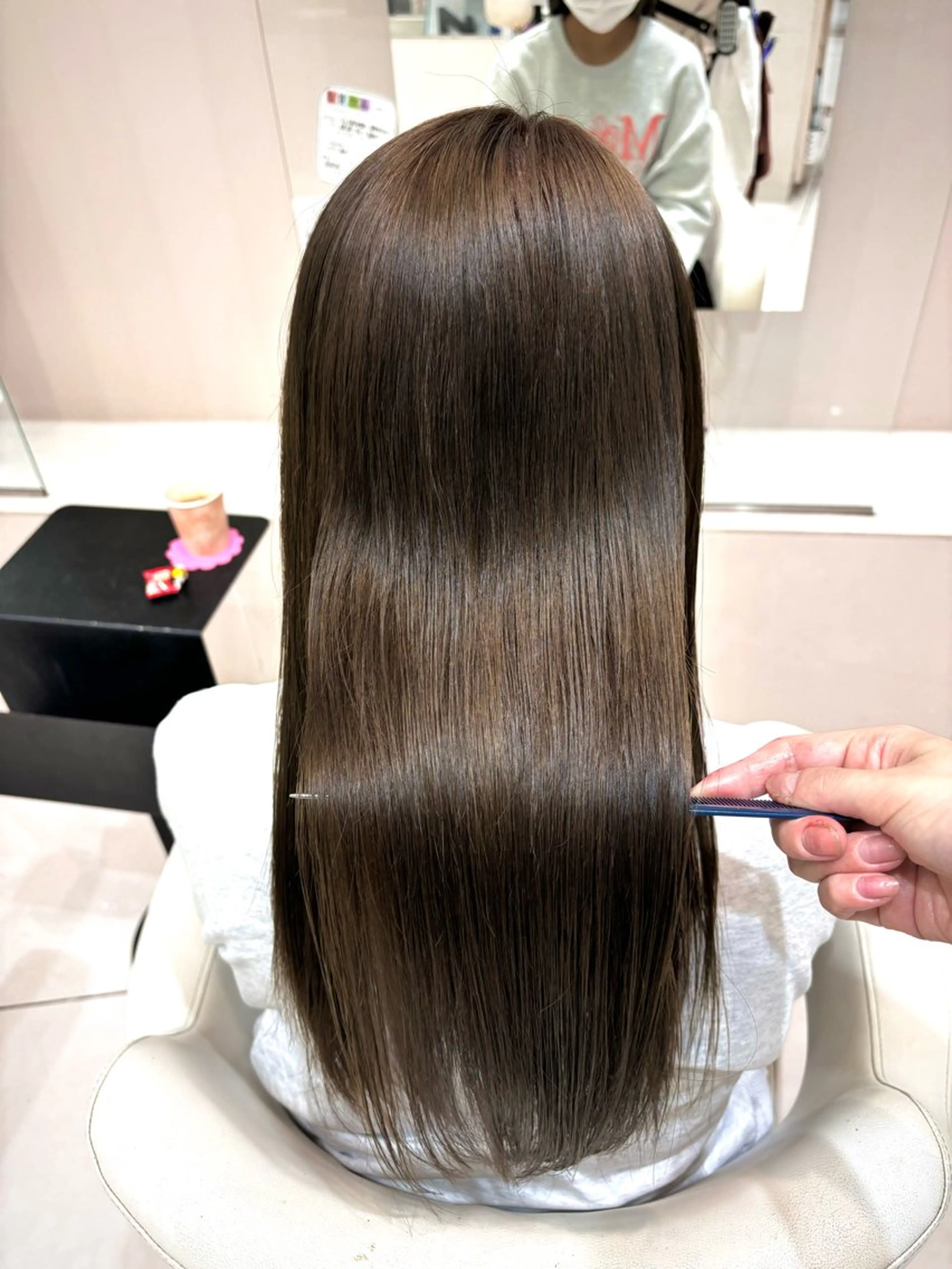 セミロング トリートメント クリスマス 🫧髪質改善🫧山口 碧のヘアスタイル