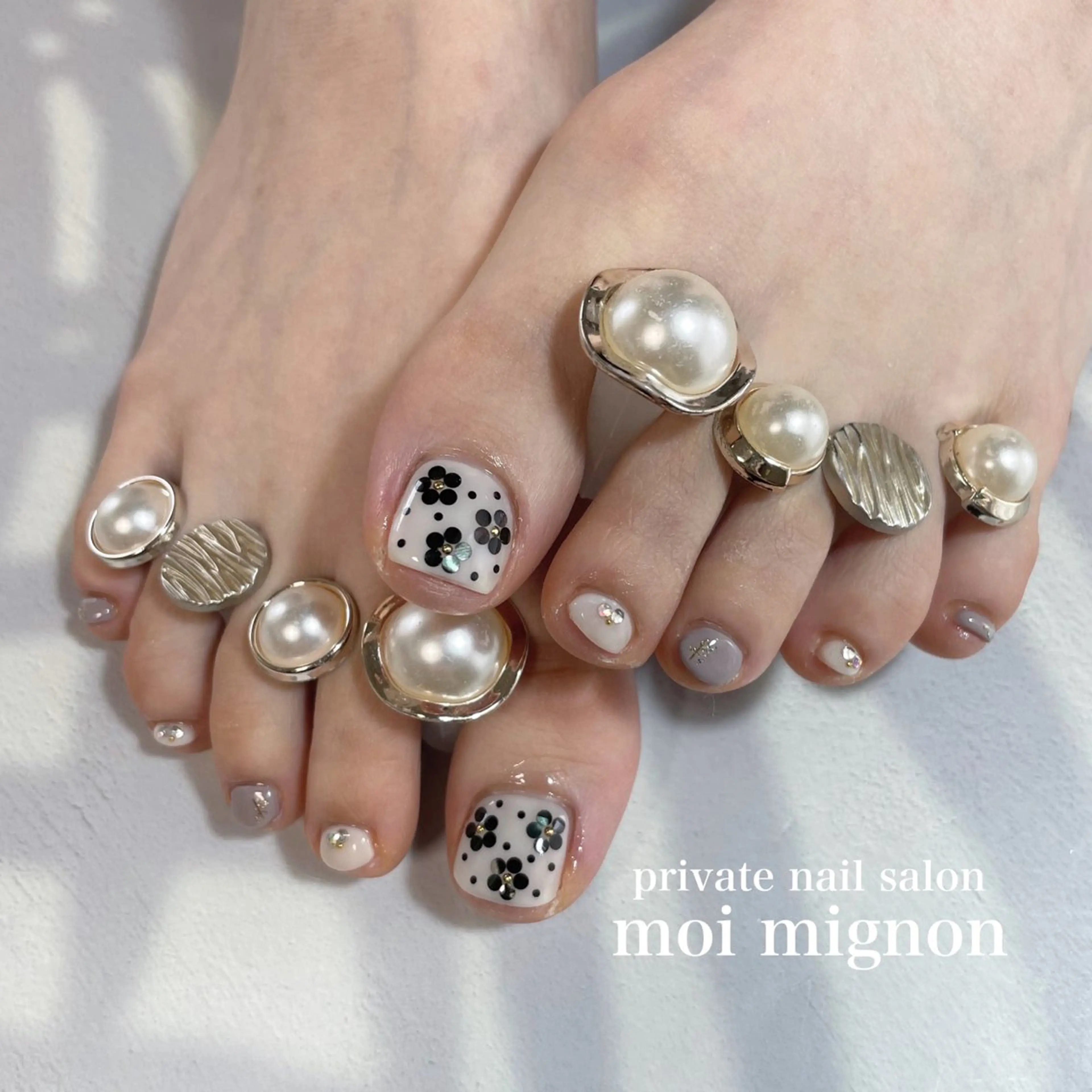 ネイル フットネイル nailist Aki♡のネイルデザイン