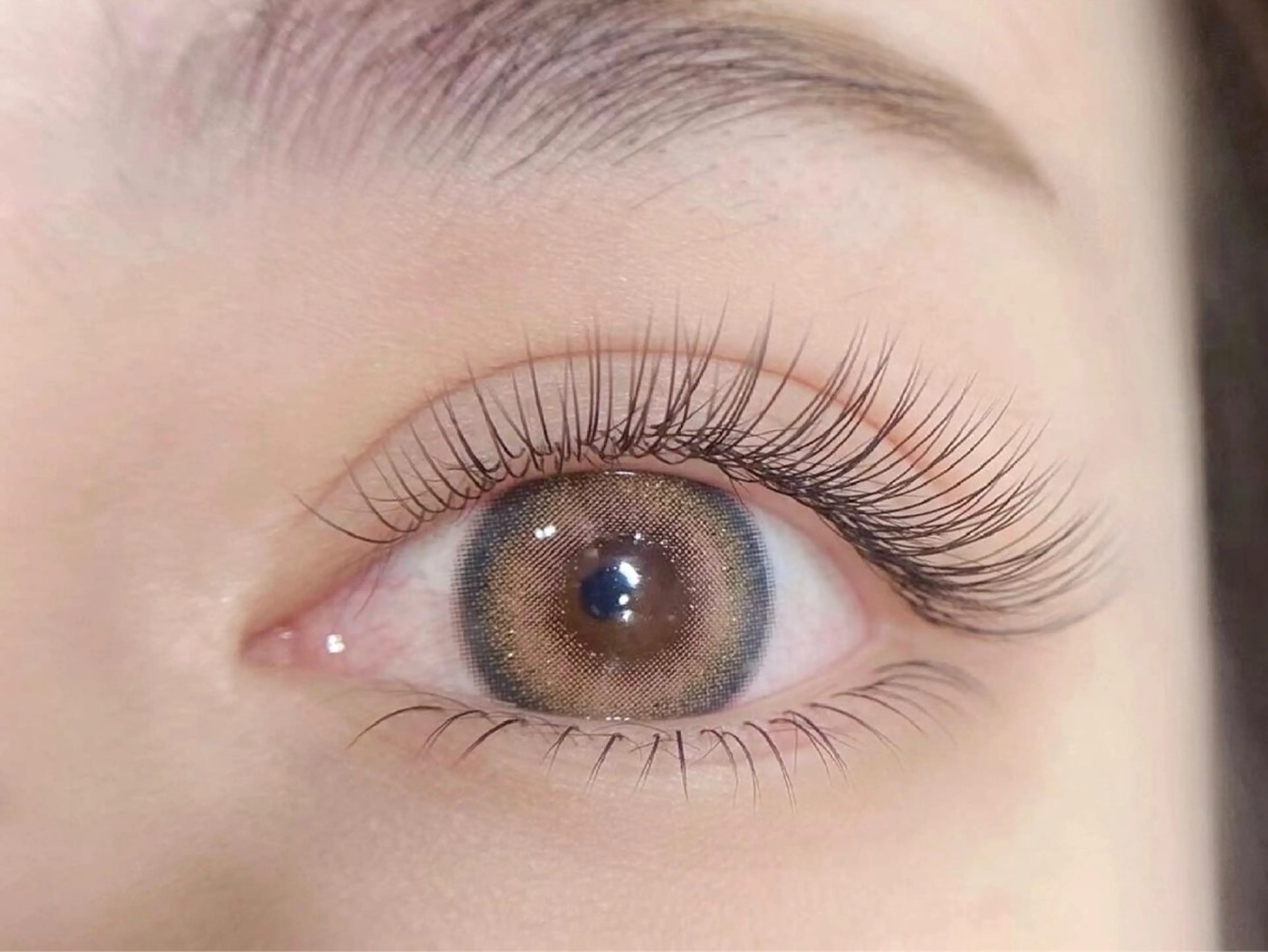 【フラットエクステ80本】 LED変更¥5800 /オフ別途¥500(シングル)の写真