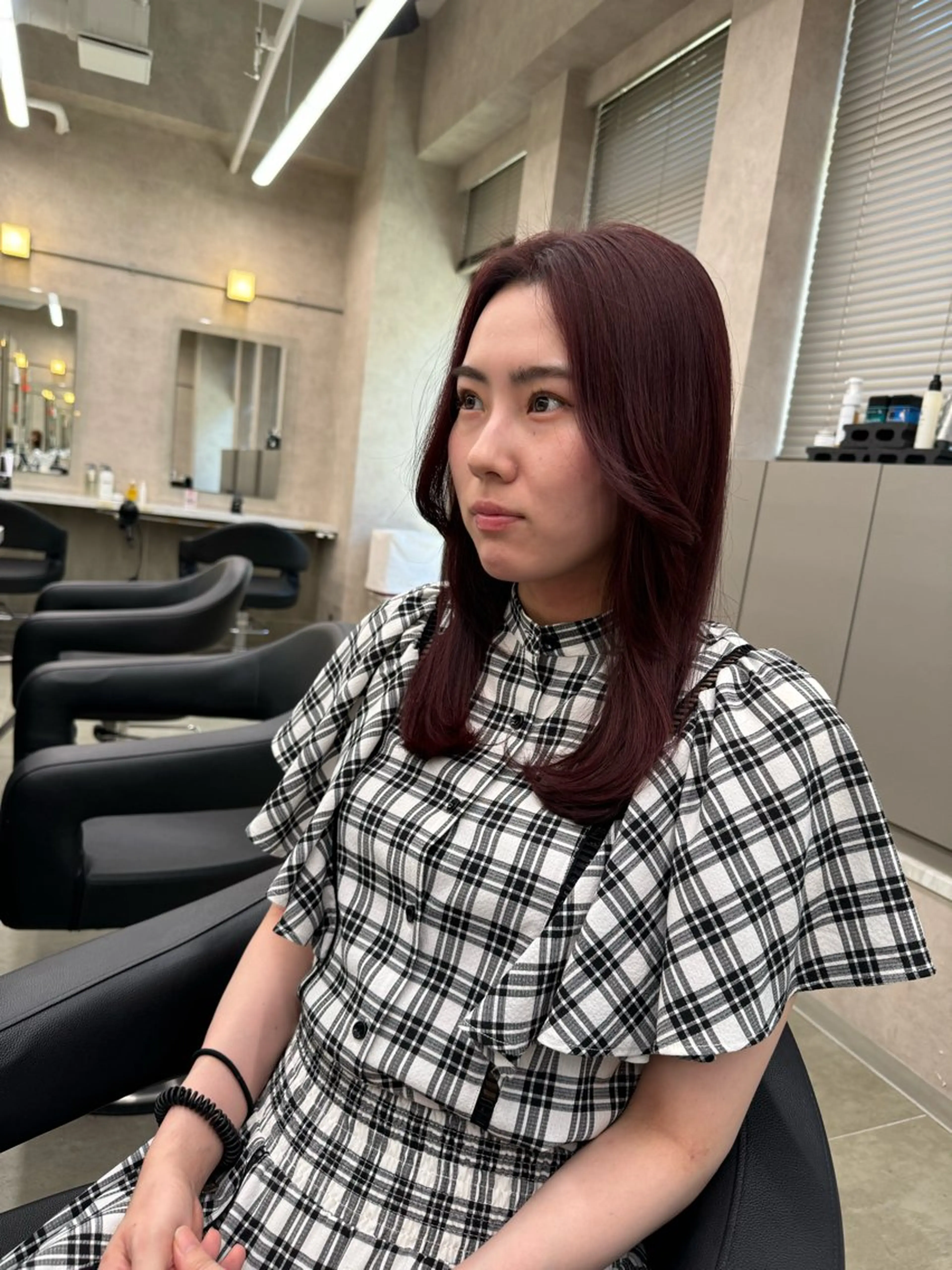 ロング カラー パーマ ヘアアレンジ メンズ キッズ 韓国系🇰🇷🩶 艶暗髪/MEIのヘアスタイル