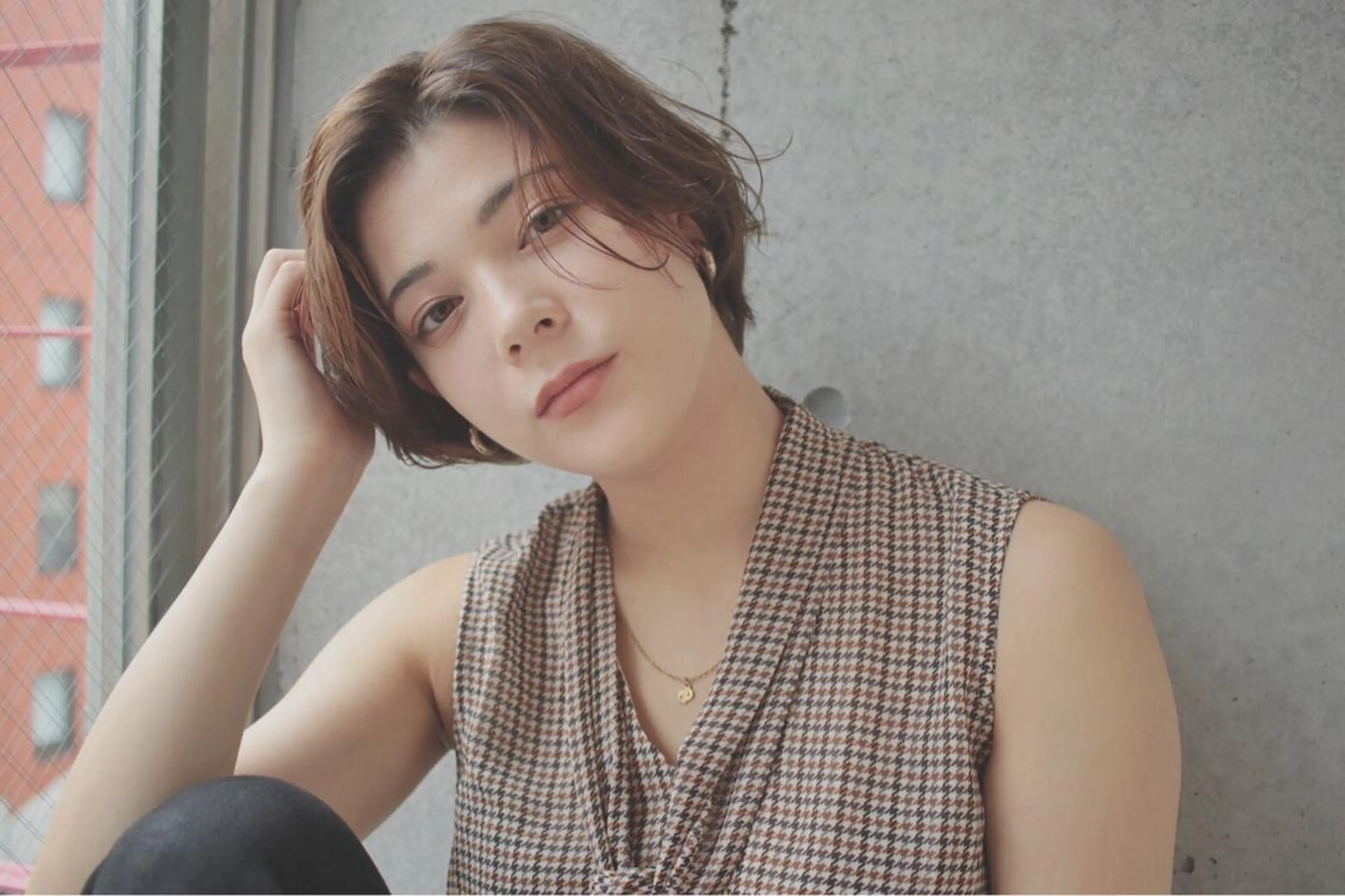 ショート カラー パーマ Rico OFFICIALのヘアスタイル