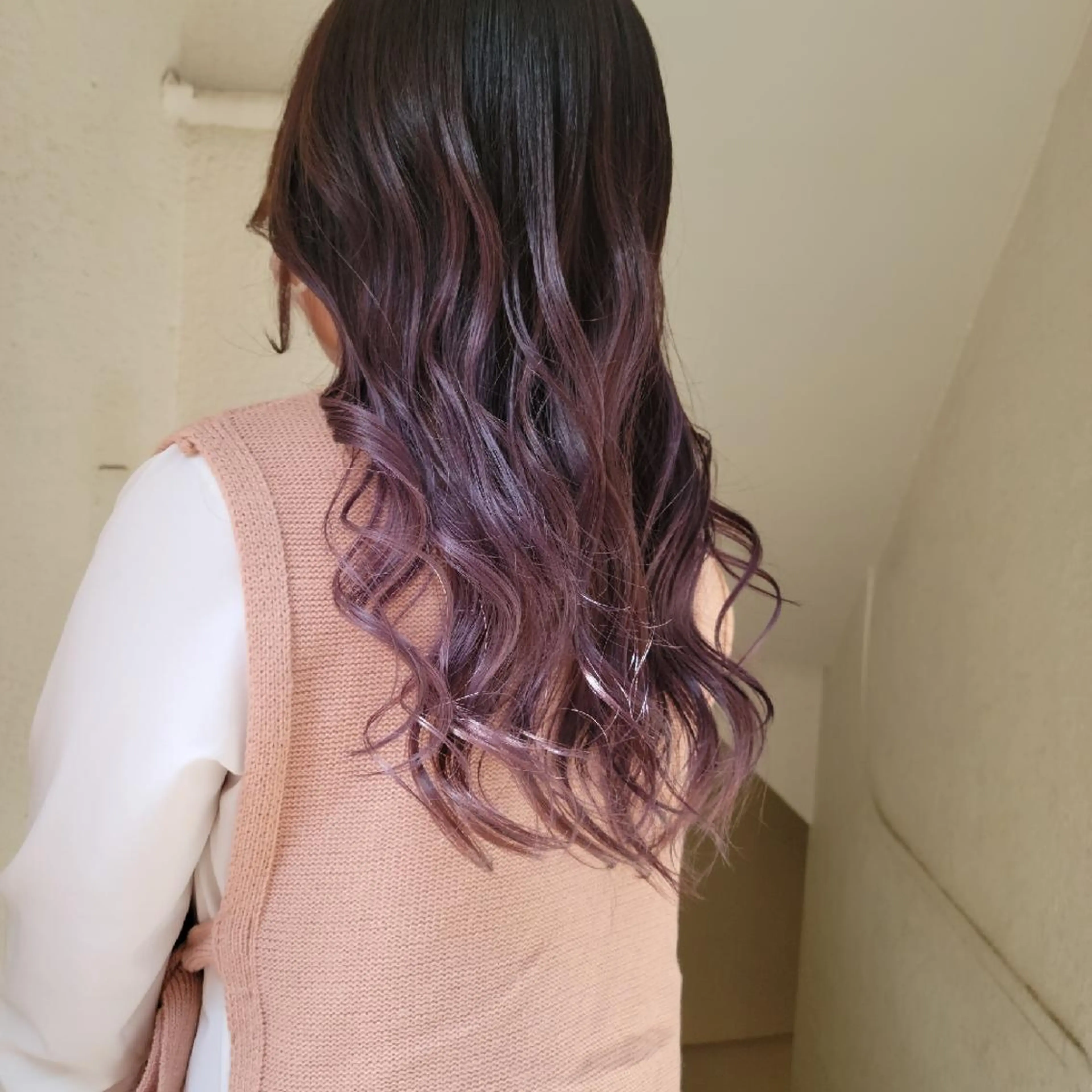 ロング カット ヘアカラー トリートメント 🇰🇷透明感×ハイ トーン🌟tomoのヘアスタイル