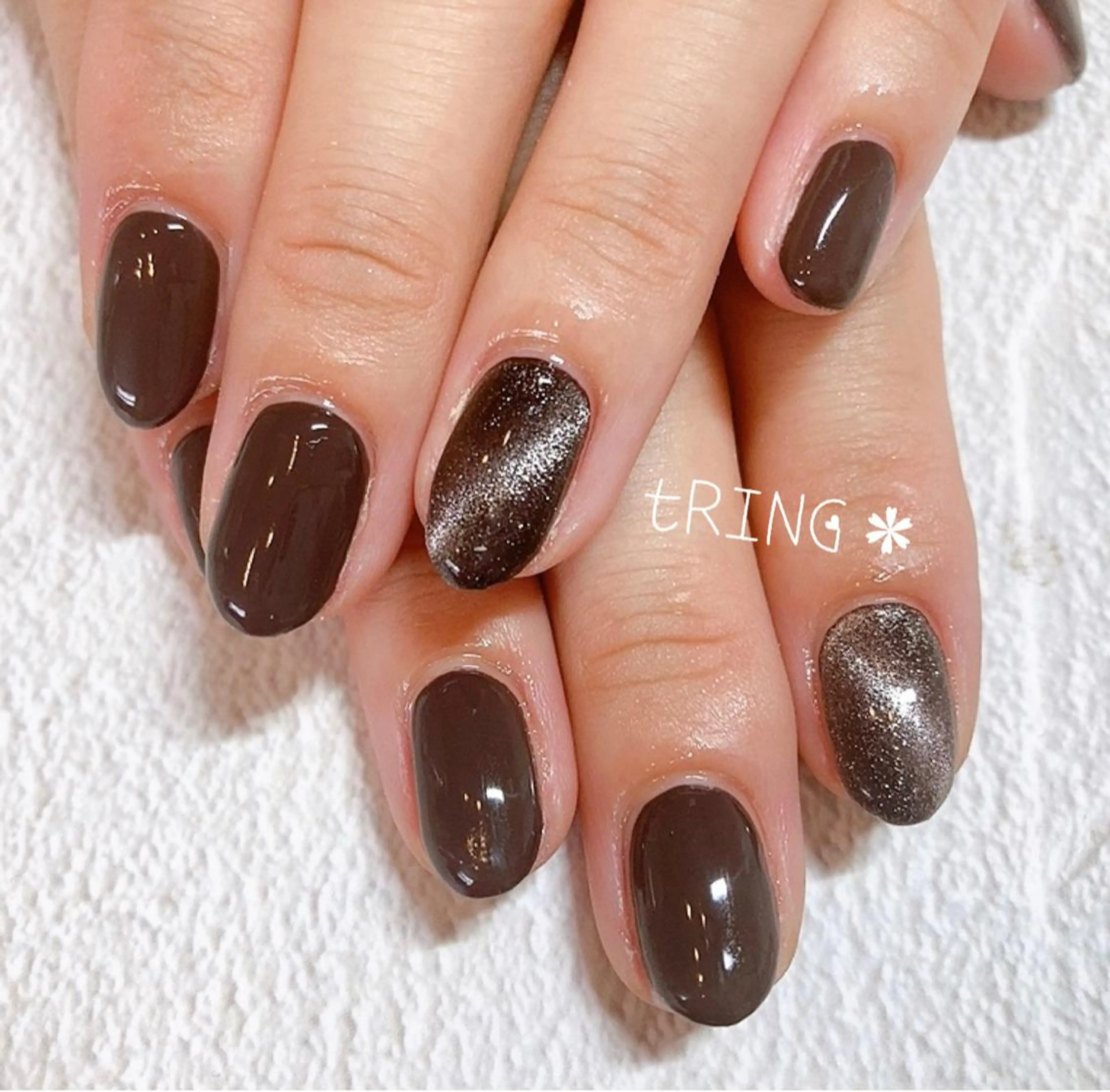 ネイル ハンドネイル tRING* しいの木台のネイルデザイン