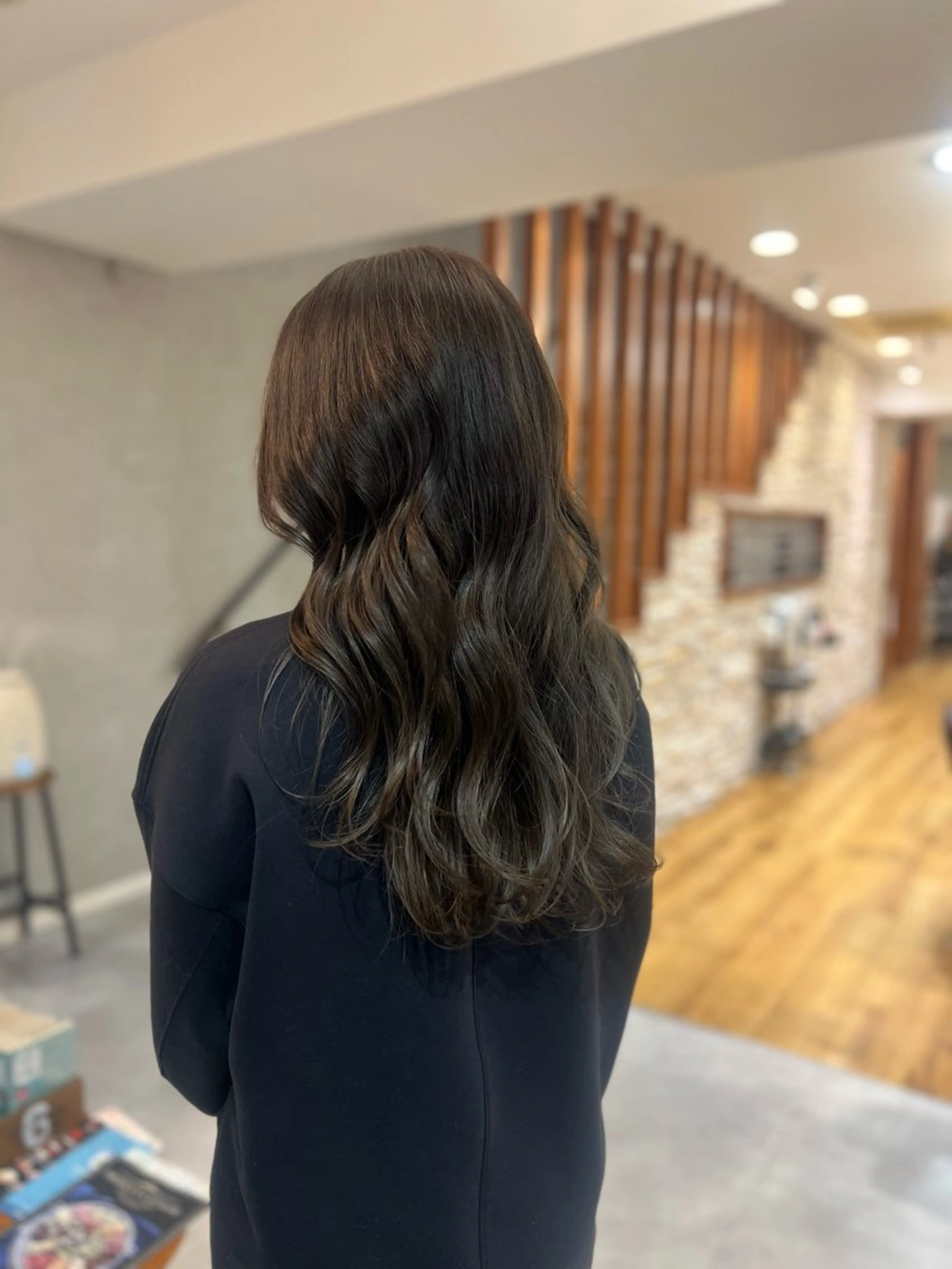 カラー 透明感カラー オリーブカラー 土田 和泉のヘアスタイル