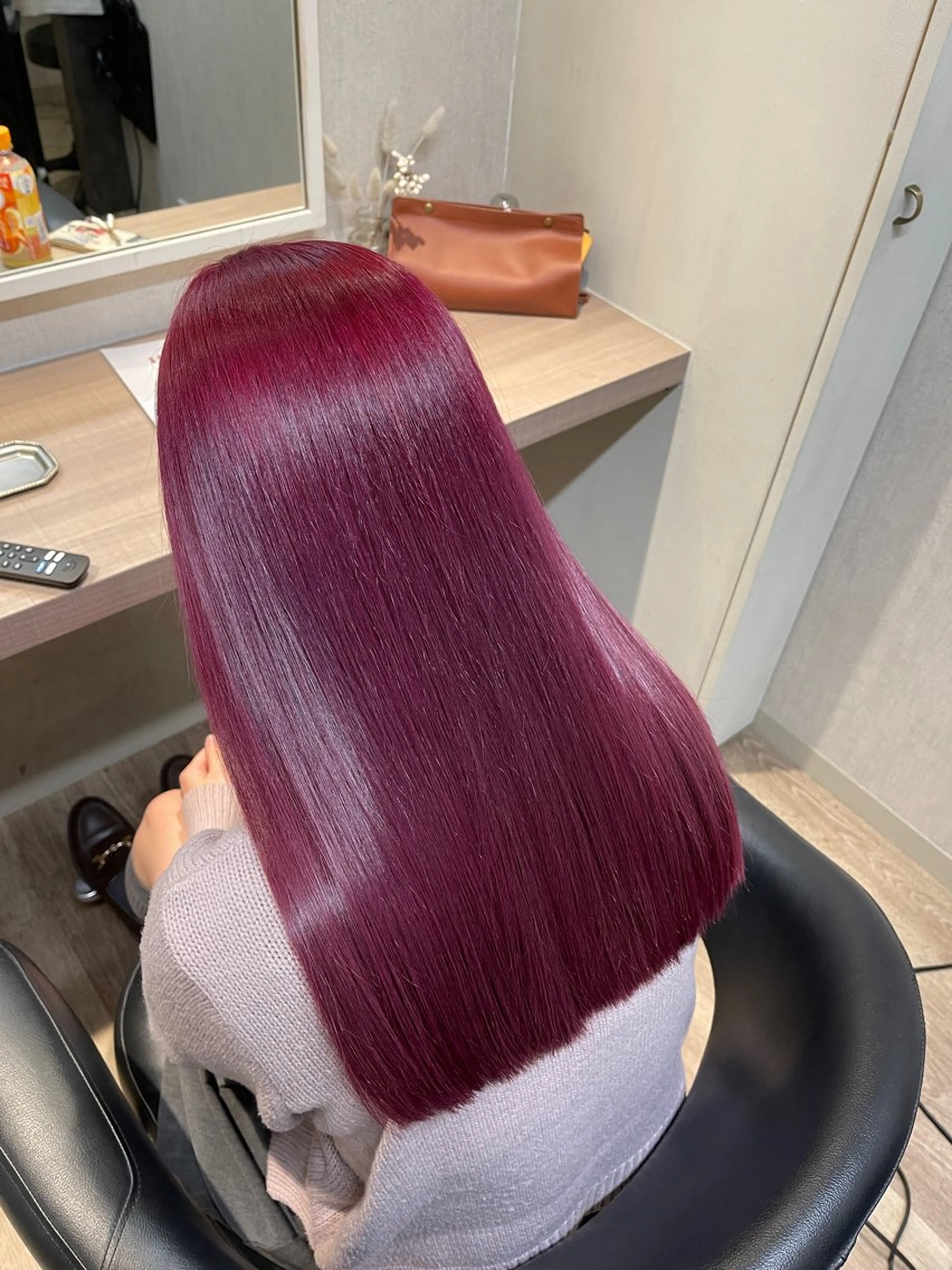 セミロング カラー ANDIAMO SAKAE✩楓のヘアスタイル