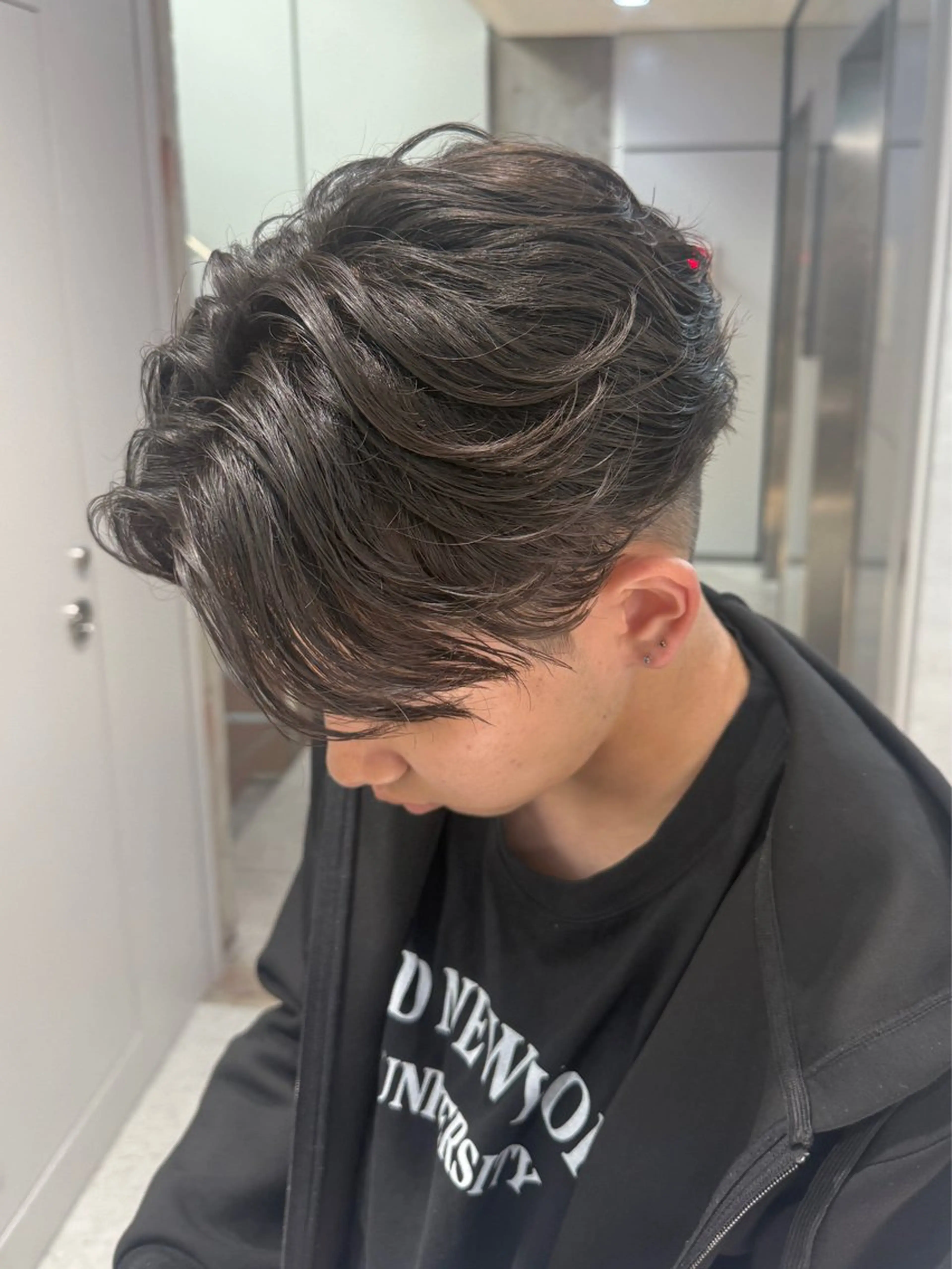 ショート パーマ メンズ 【メンズサロン】 BLUCK 横浜のヘアスタイル