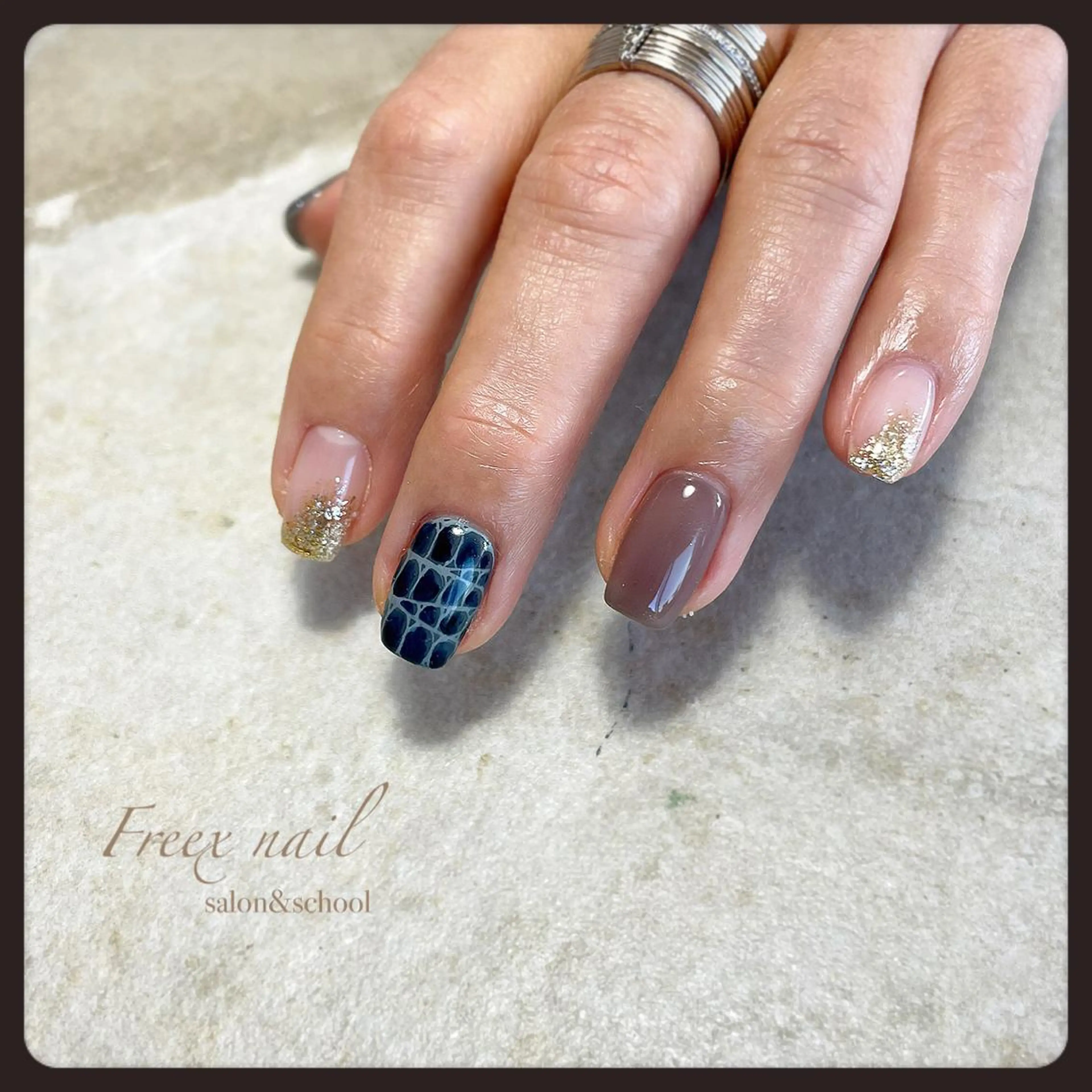 ネイル ハンドネイル ハンドケア freex nail /ニュアンス/個性派のネイルデザイン