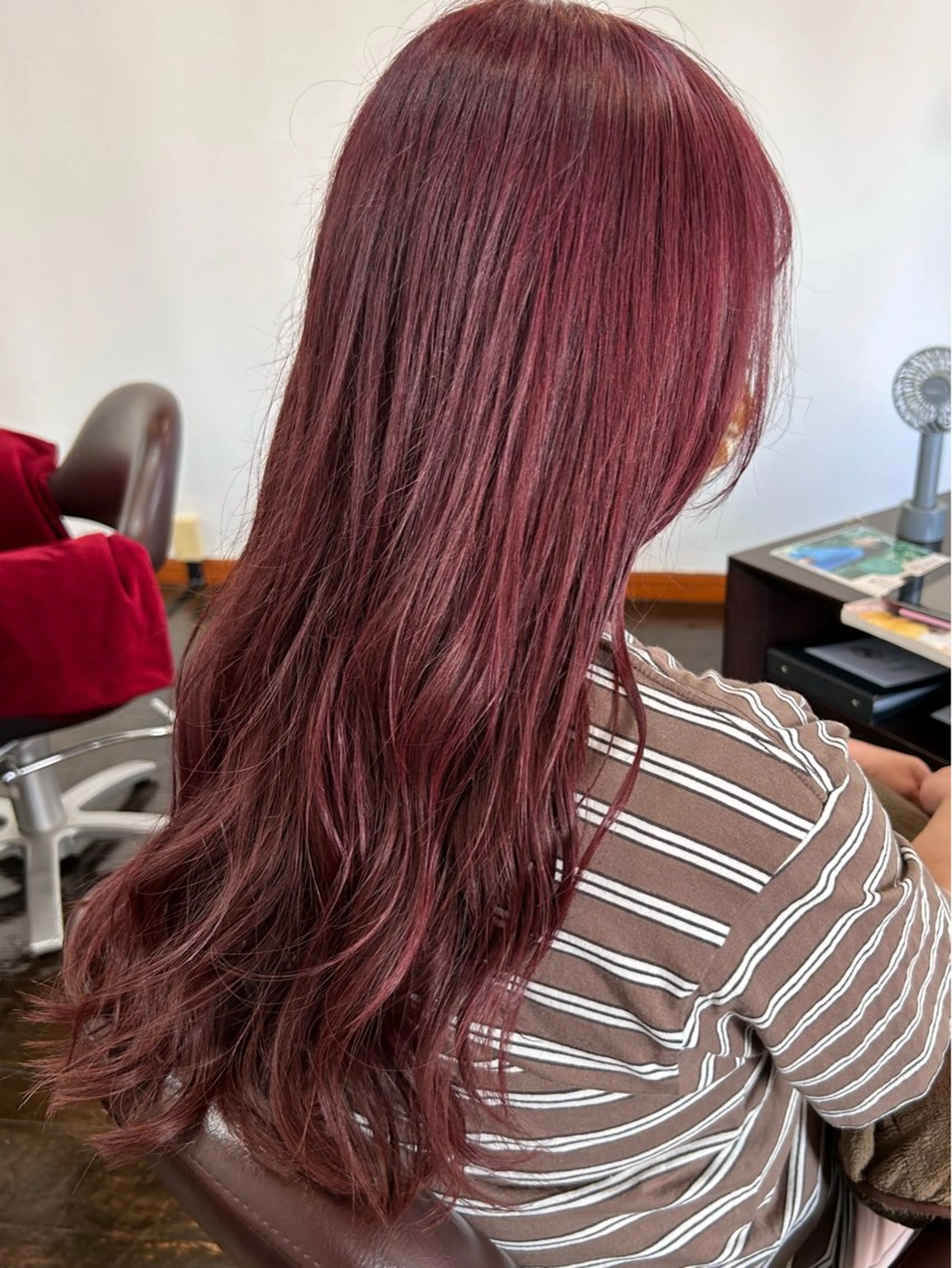 カラー カシス 坂本 瑞季 🤍 髪質改善のヘアスタイル