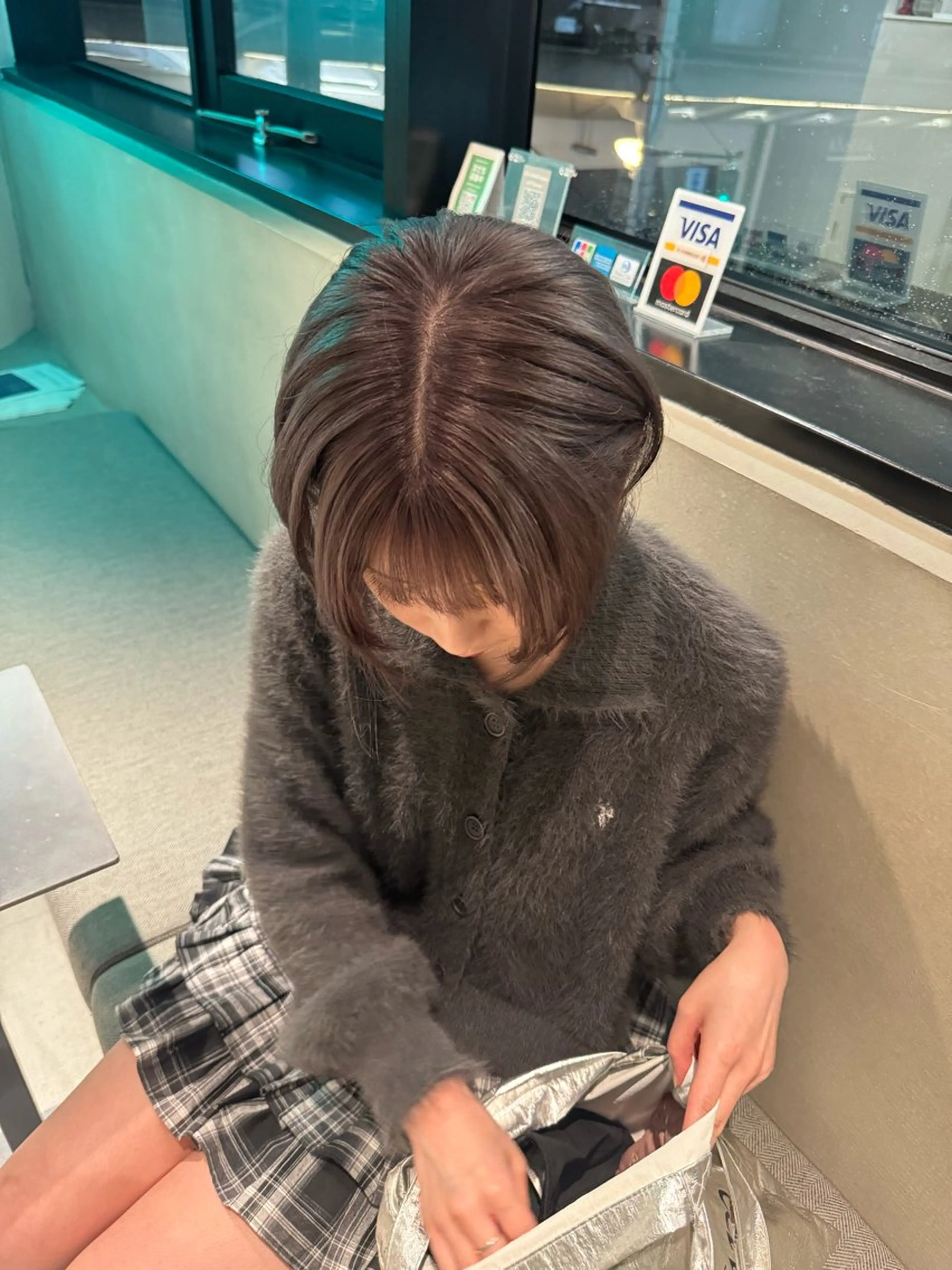 【ミニモ限定価格🫶🏻】🌈レディーダブルカラー（シャンプーブロー付き）の写真