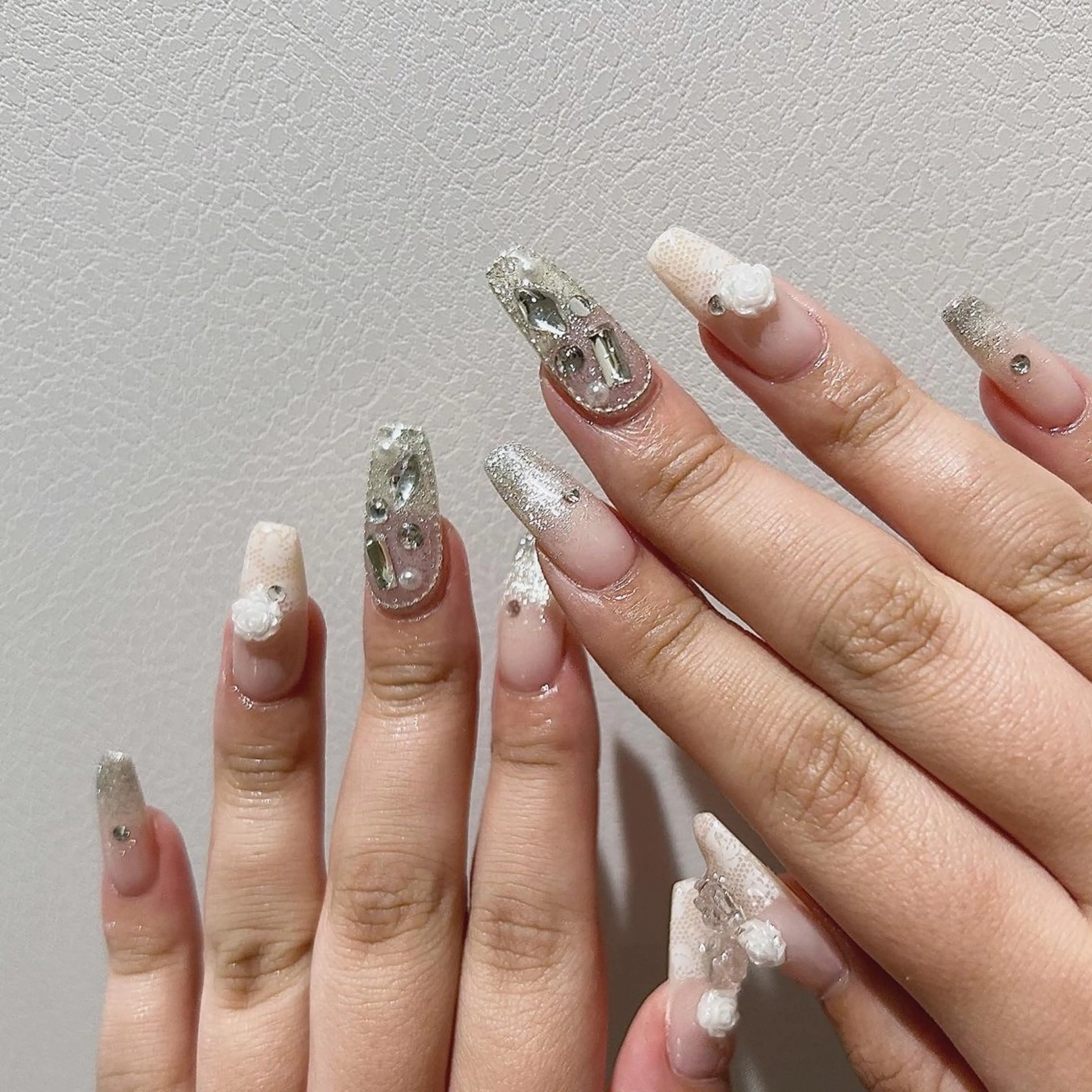 ネイル パラあり！フィルイン 美フォルムのネイルデザイン