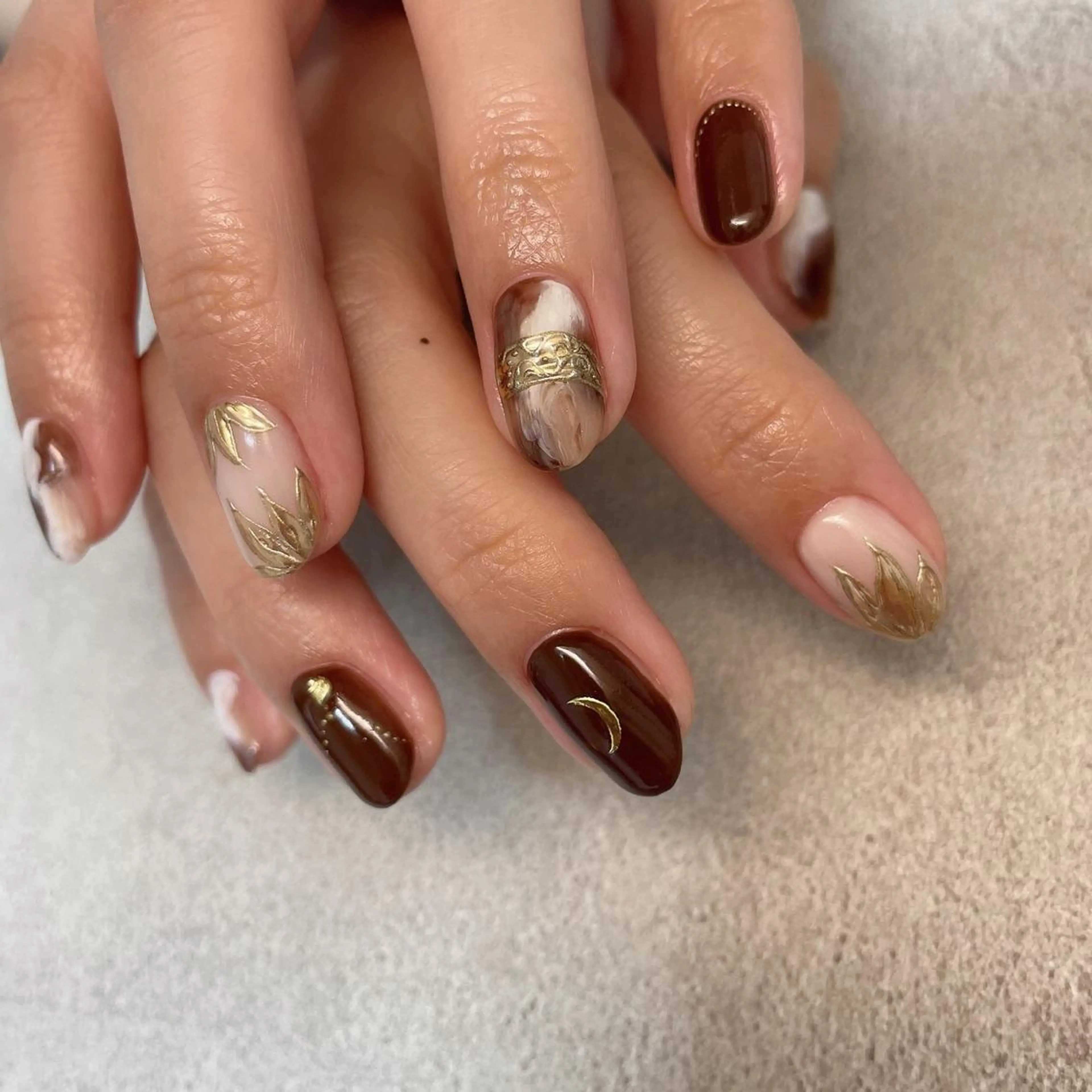 ネイル ハンドネイル lilbondir. chiharuのネイルデザイン
