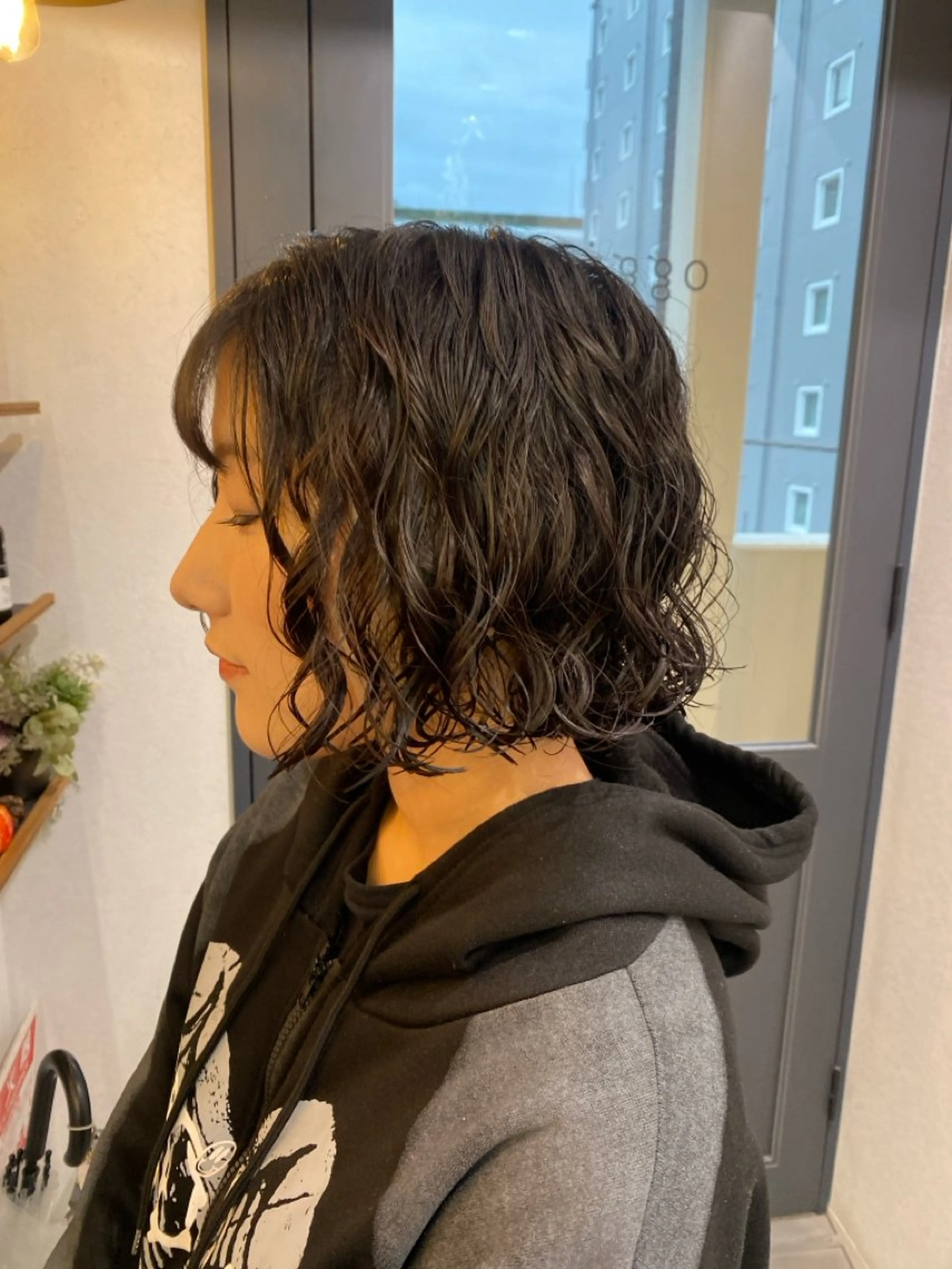 ショート カット パーマ 🌀ボブ／ミディアム /パーマ🌀ayaのヘアスタイル