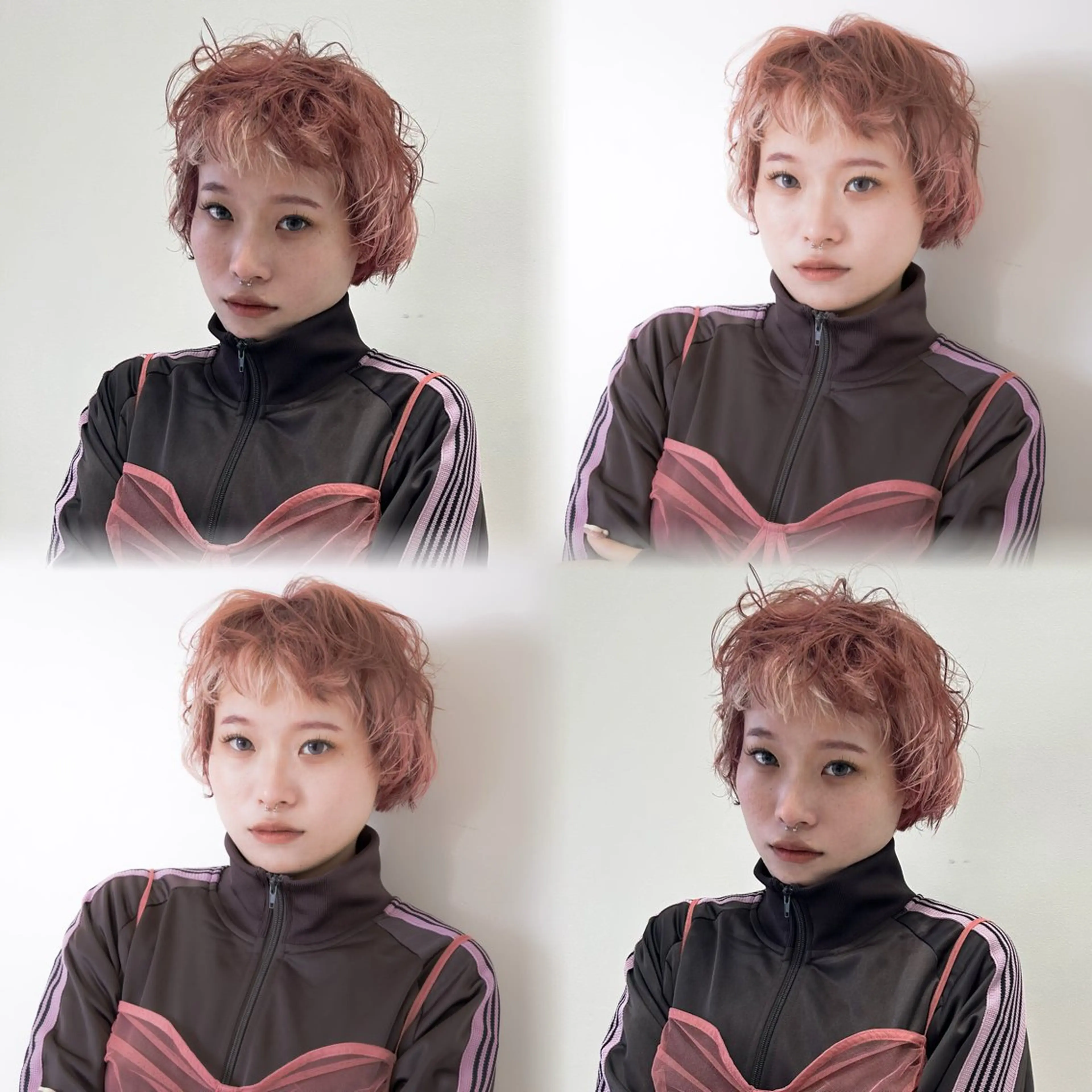 ショート カラー ヘアカラー ニュートラルカラー 🧊横田 さえのヘアスタイル