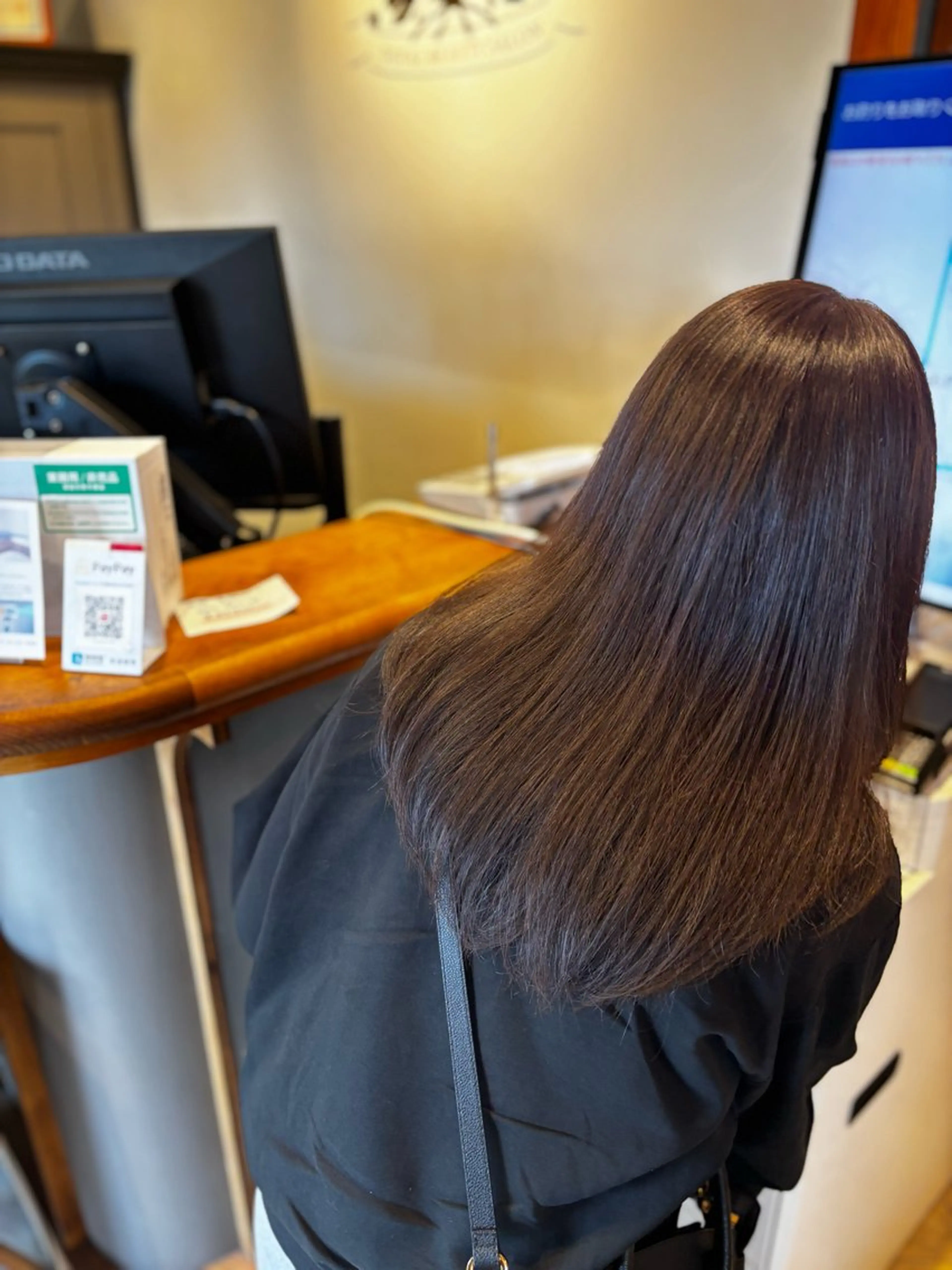 セミロング カラー カット ヘアカラー トリートメント Jill franc ＿ ayanoのヘアスタイル