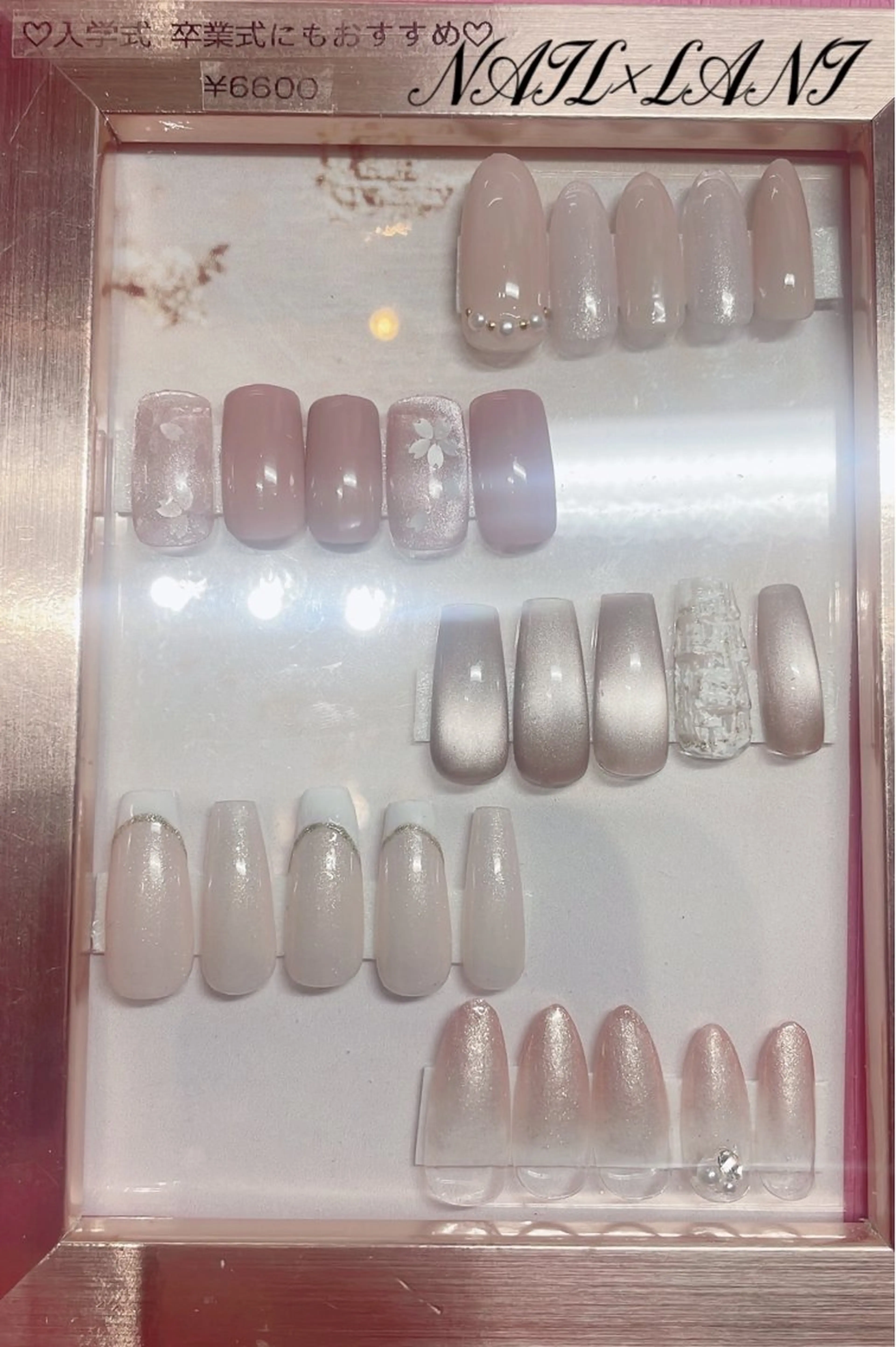 ネイル フットネイル ジェルネイル マグネットネイル パラジェル 一之瀬 柚季のネイルデザイン