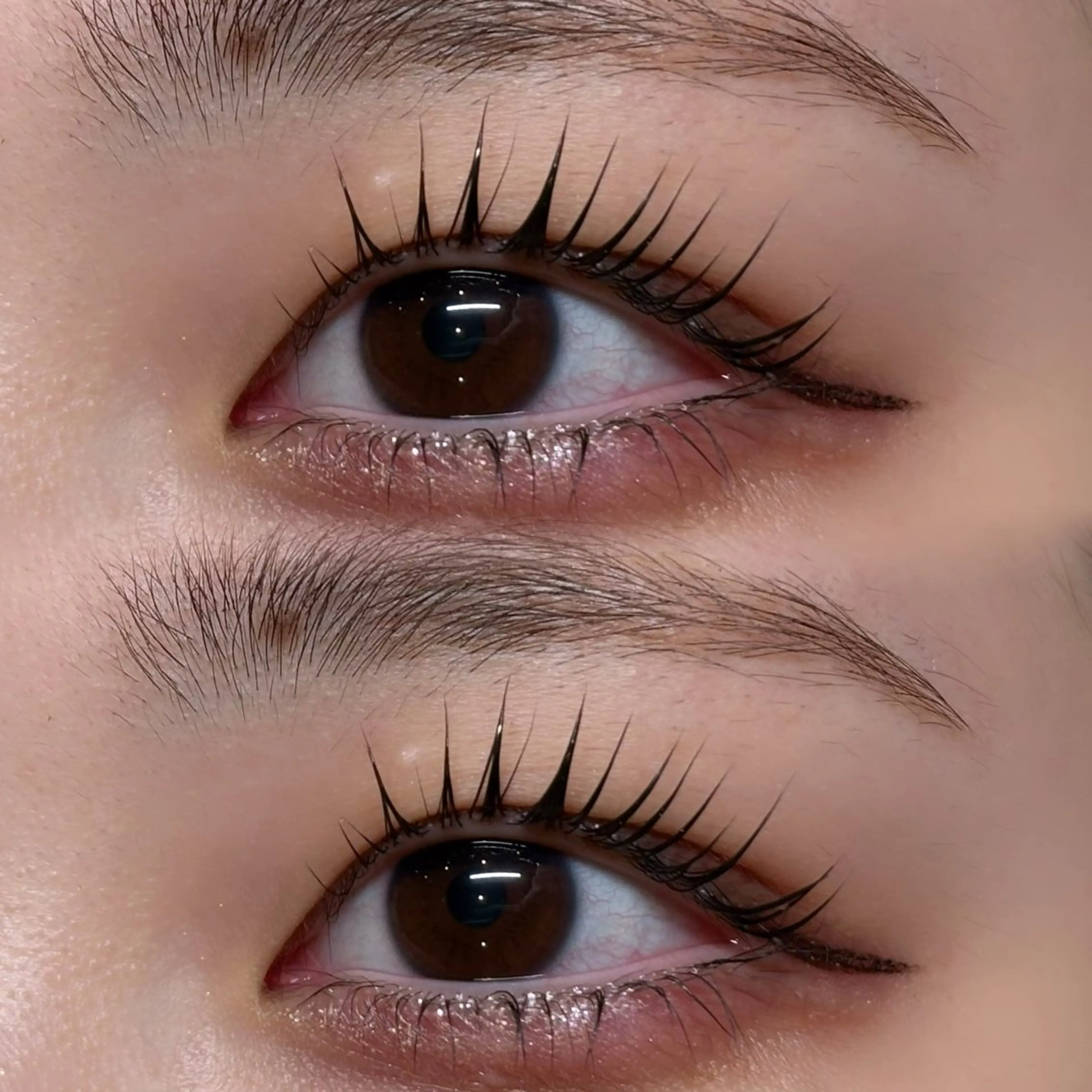 マツエク・マツパ パリジェンヌラッシュリフト アンドヘルシー/束感 /LED🩶MIYUのマツエク・マツパデザイン