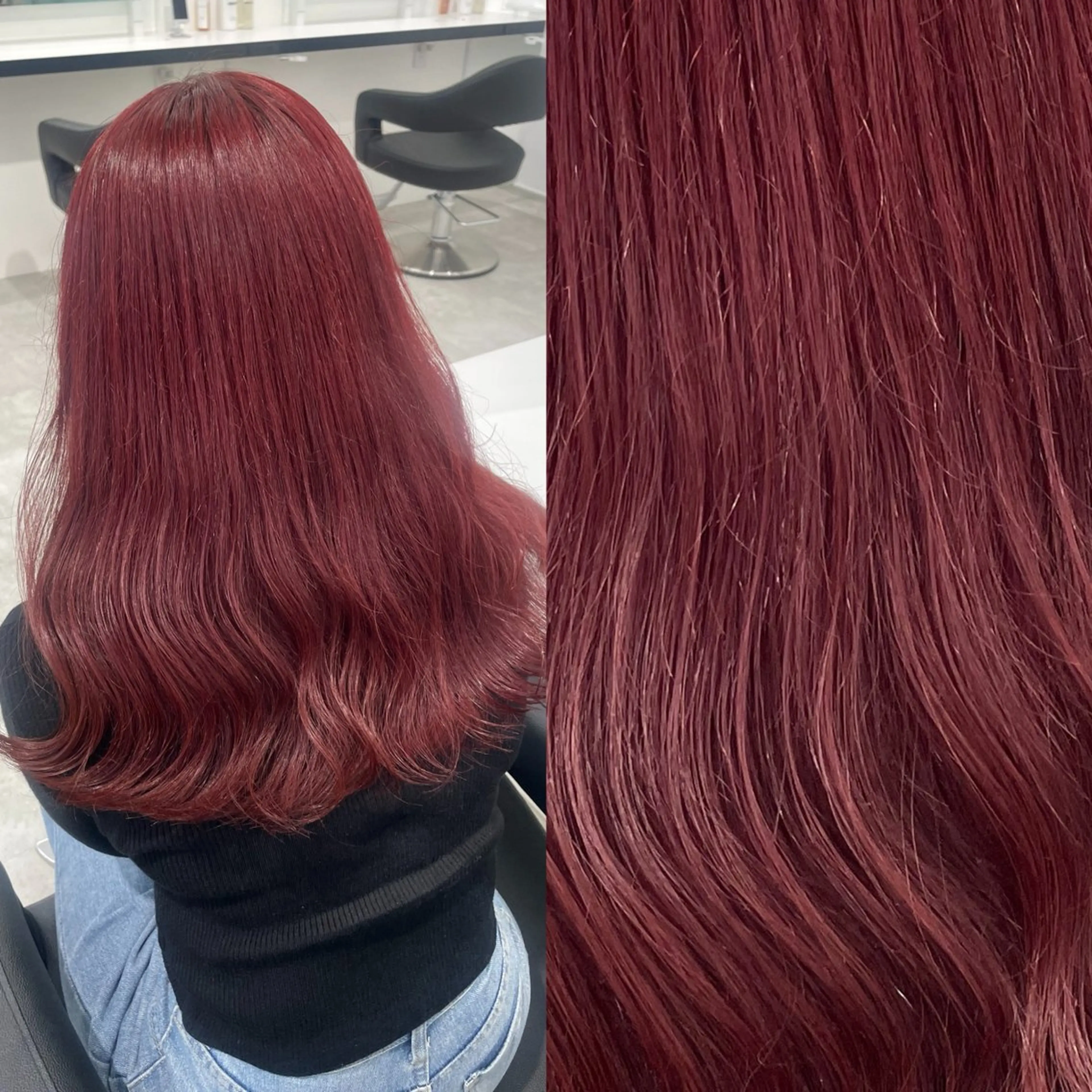 ロング カラー 履歴修正屋さん／ ブロンド／ホワイトのヘアスタイル