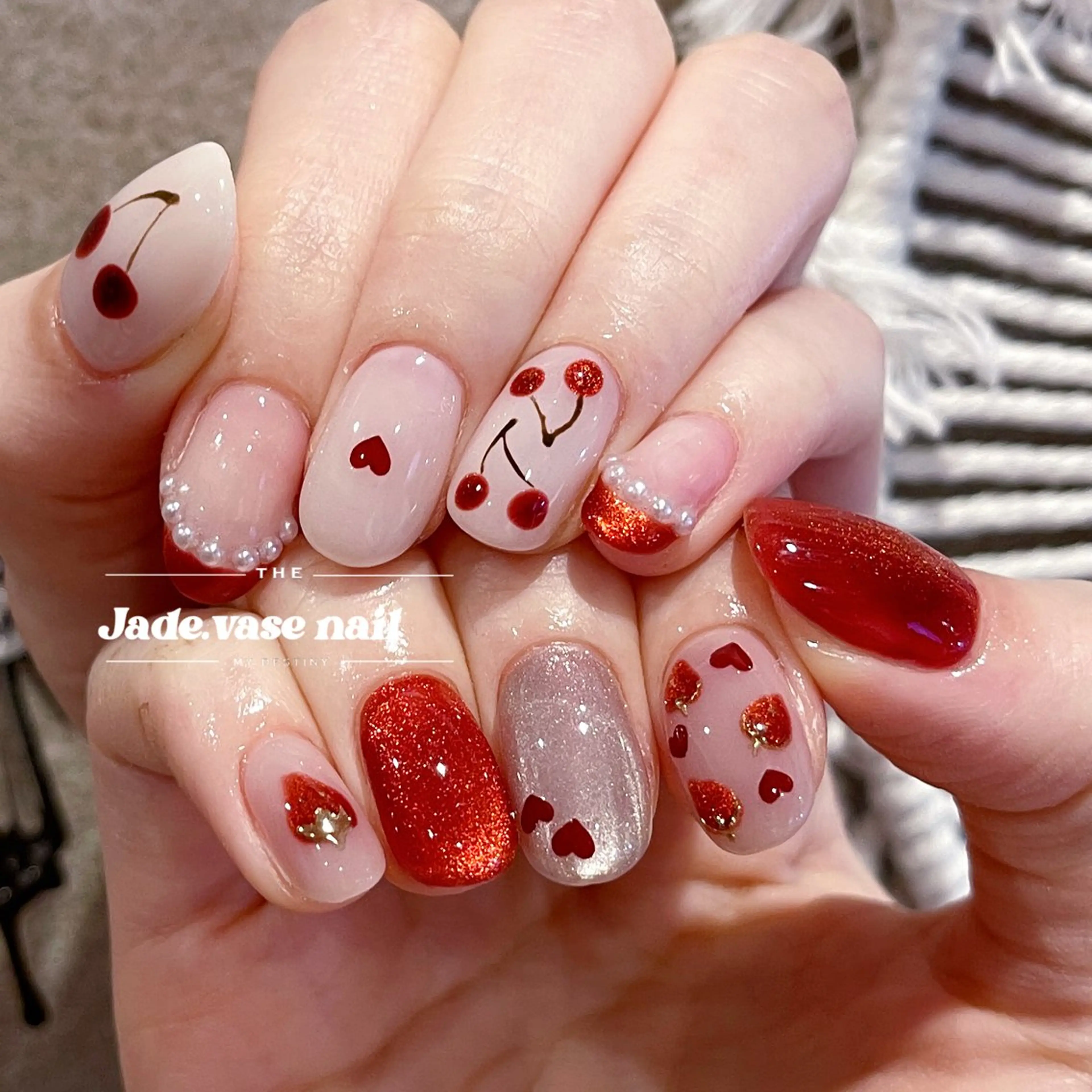 ネイル ハンドネイル ハンドケア ✰Jade.vase 银座のネイルデザイン