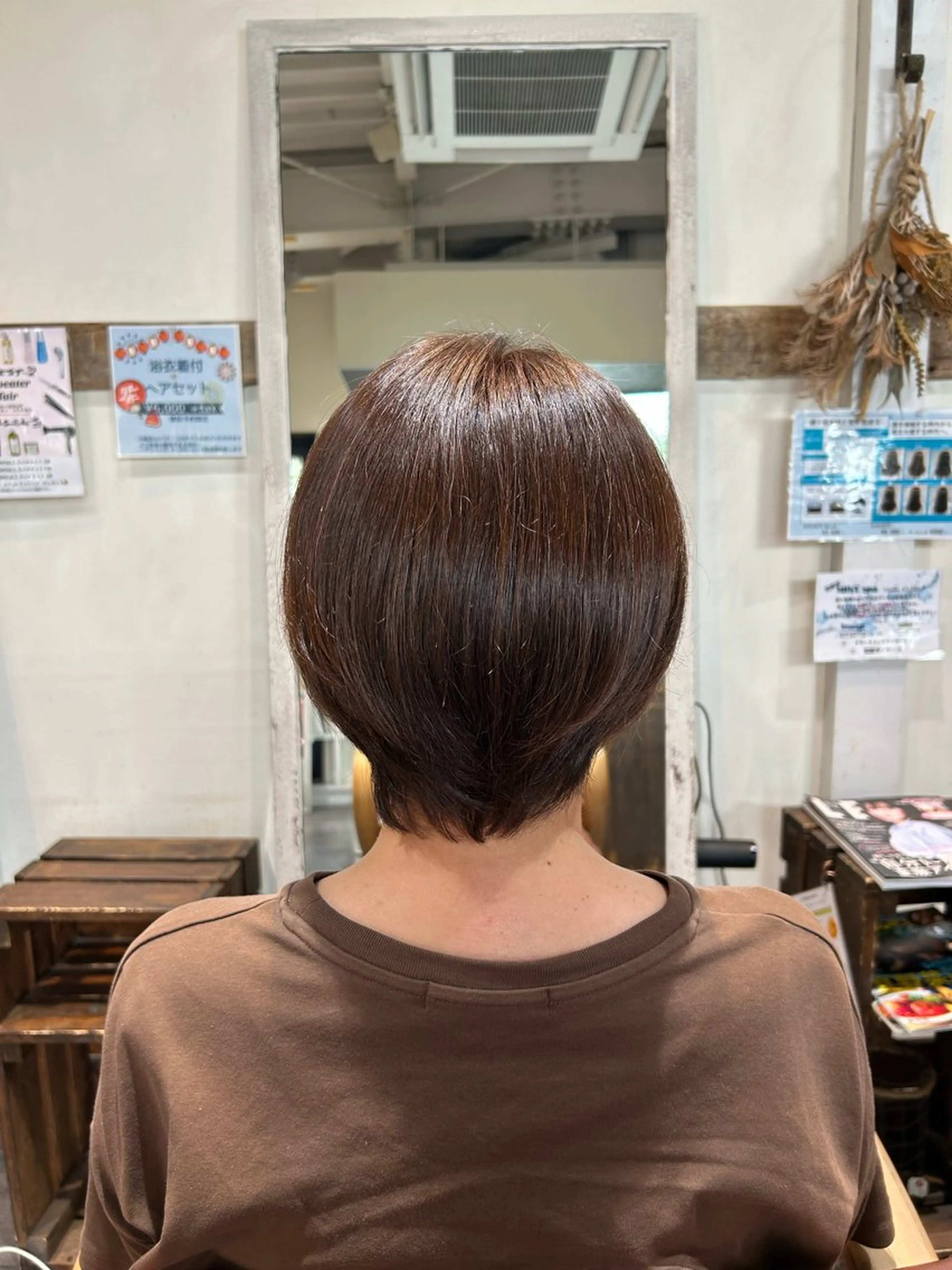 ショート カラー 牛尾 綾花のヘアスタイル