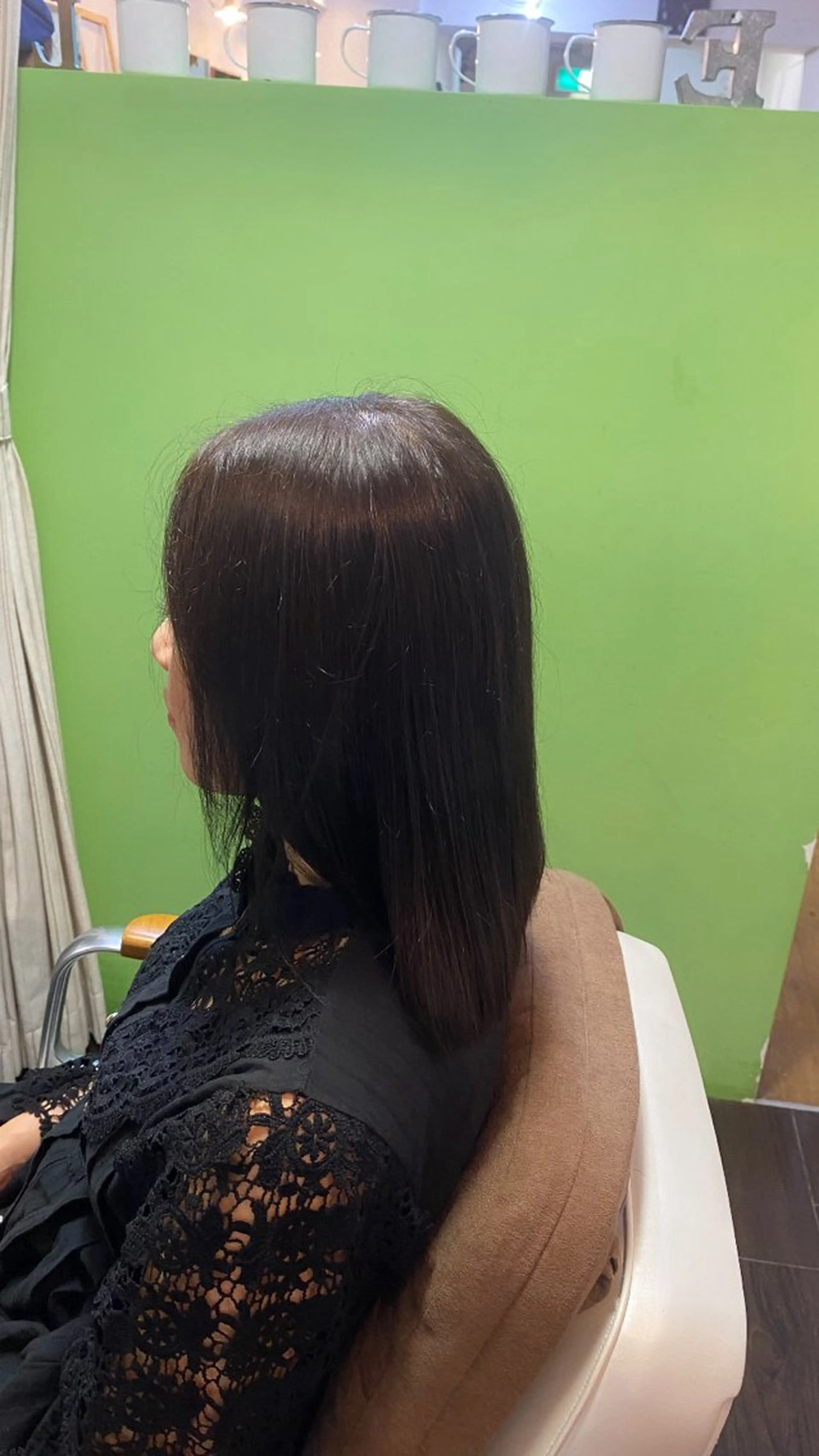 ミディアム カラー ヘアアレンジ アッシュ アッシュブラウン ブラウンカラー Jr.スタイリスト エシカル🌱松原大将のヘアスタイル