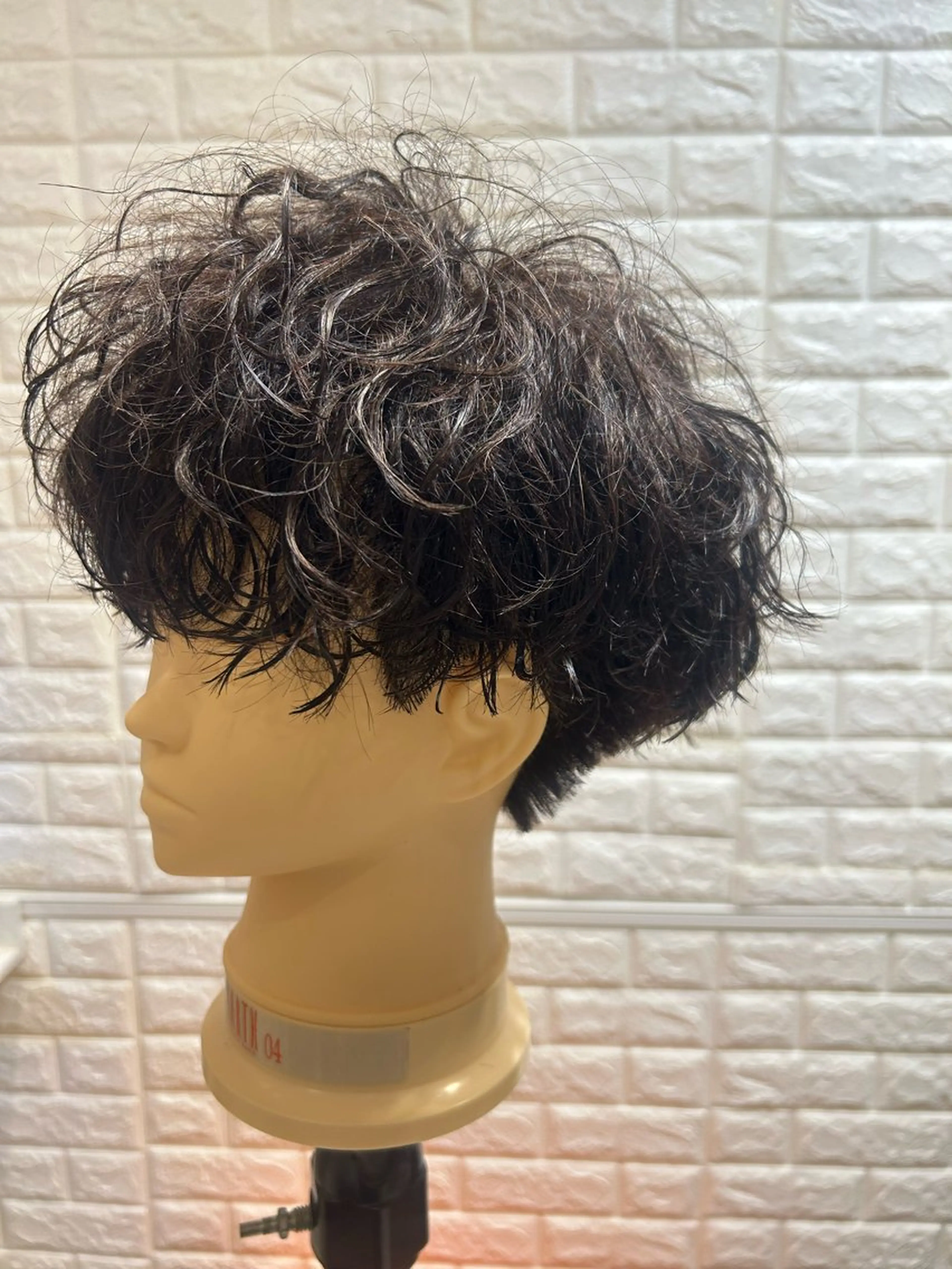 メンズ マッシュ メンズパーマ カット ヘアセット ふじ ここなのヘアスタイル