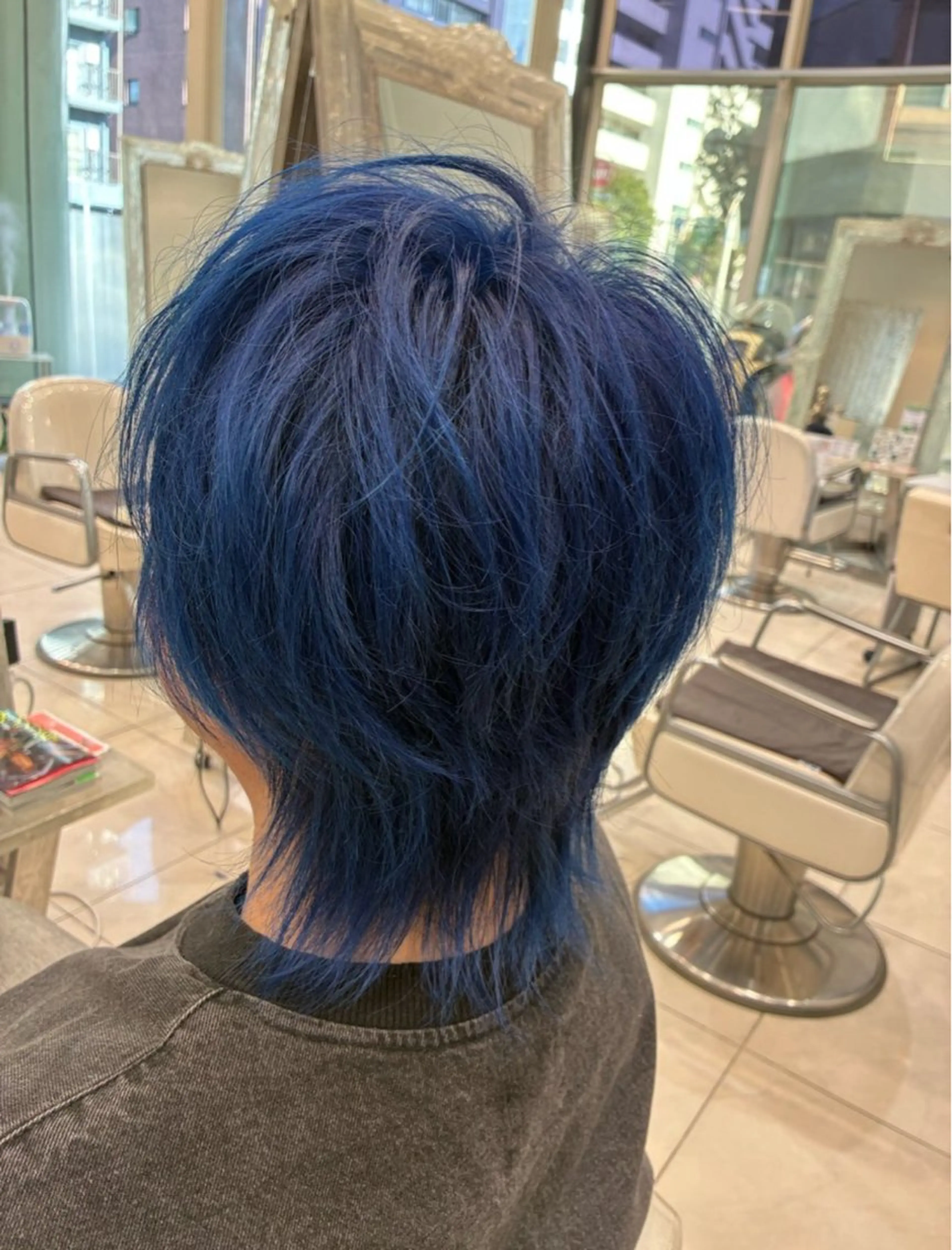 カラー メンズ ヘアカラー トップスタイリスト 石川みやびのヘアスタイル