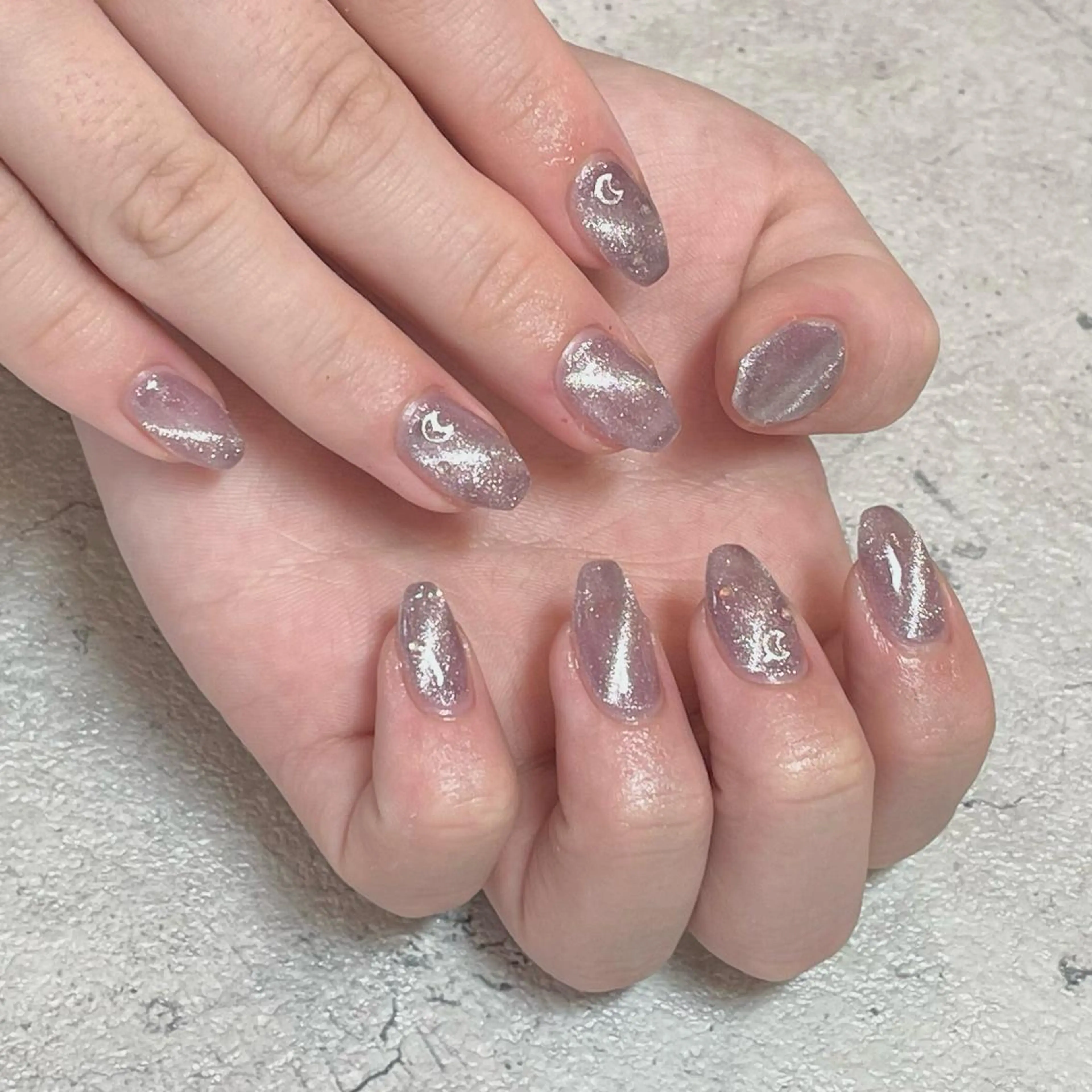 ネイル マグネットネイル CHOUETTE Shioriのネイルデザイン