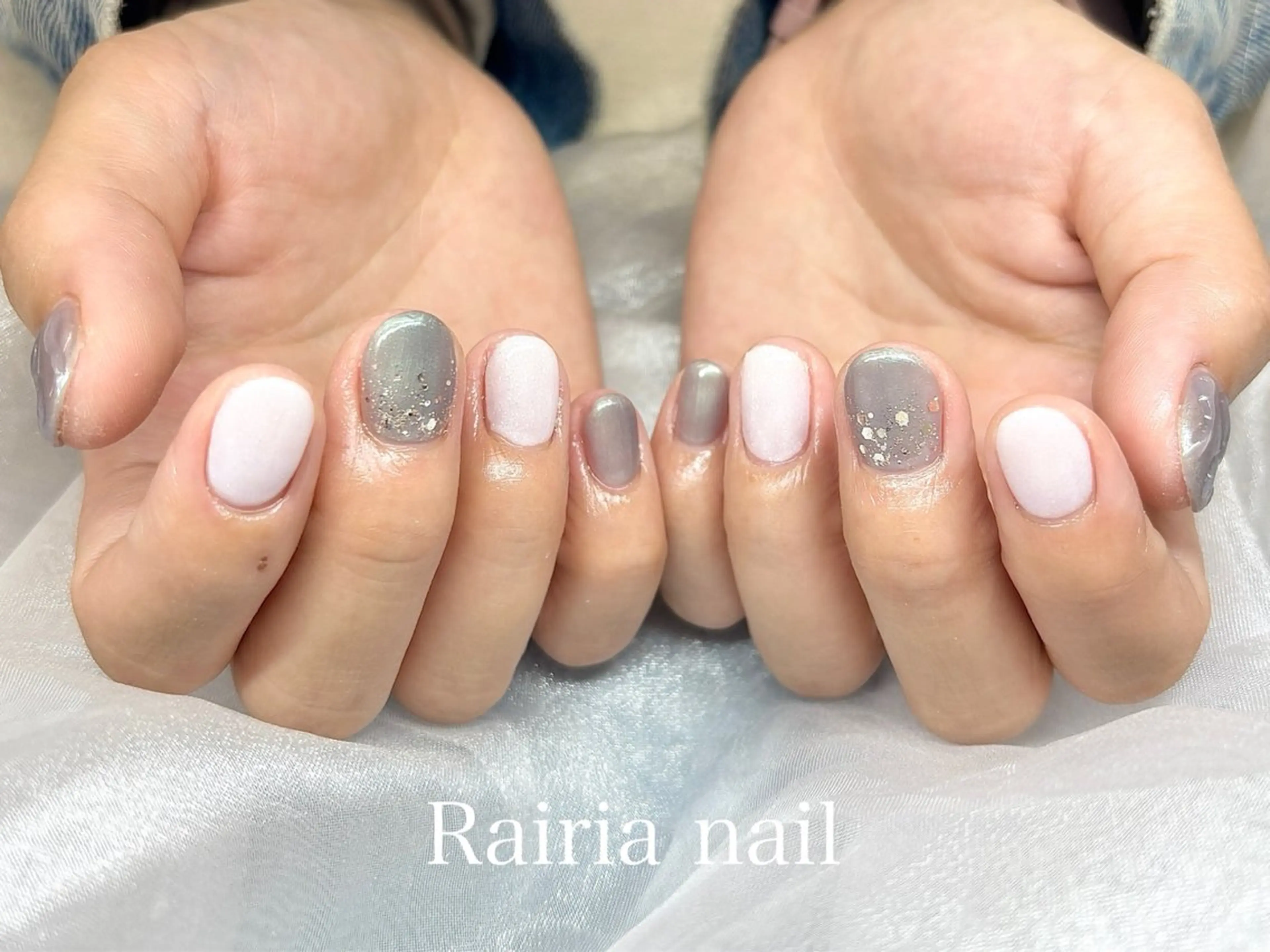 ネイル ハンドネイル Sato. Rairiaのネイルデザイン
