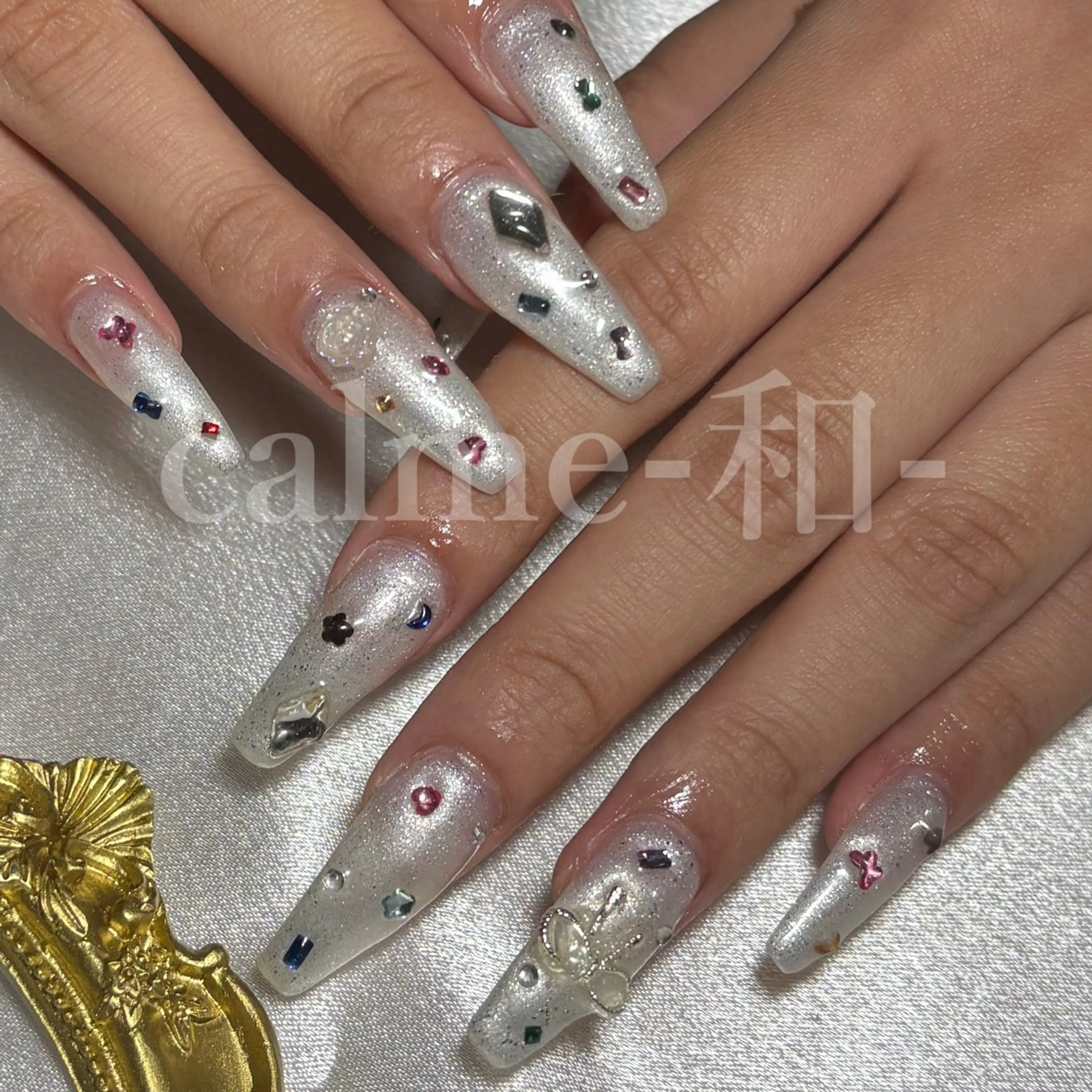 ネイル ハンドネイル calme -和-のネイルデザイン