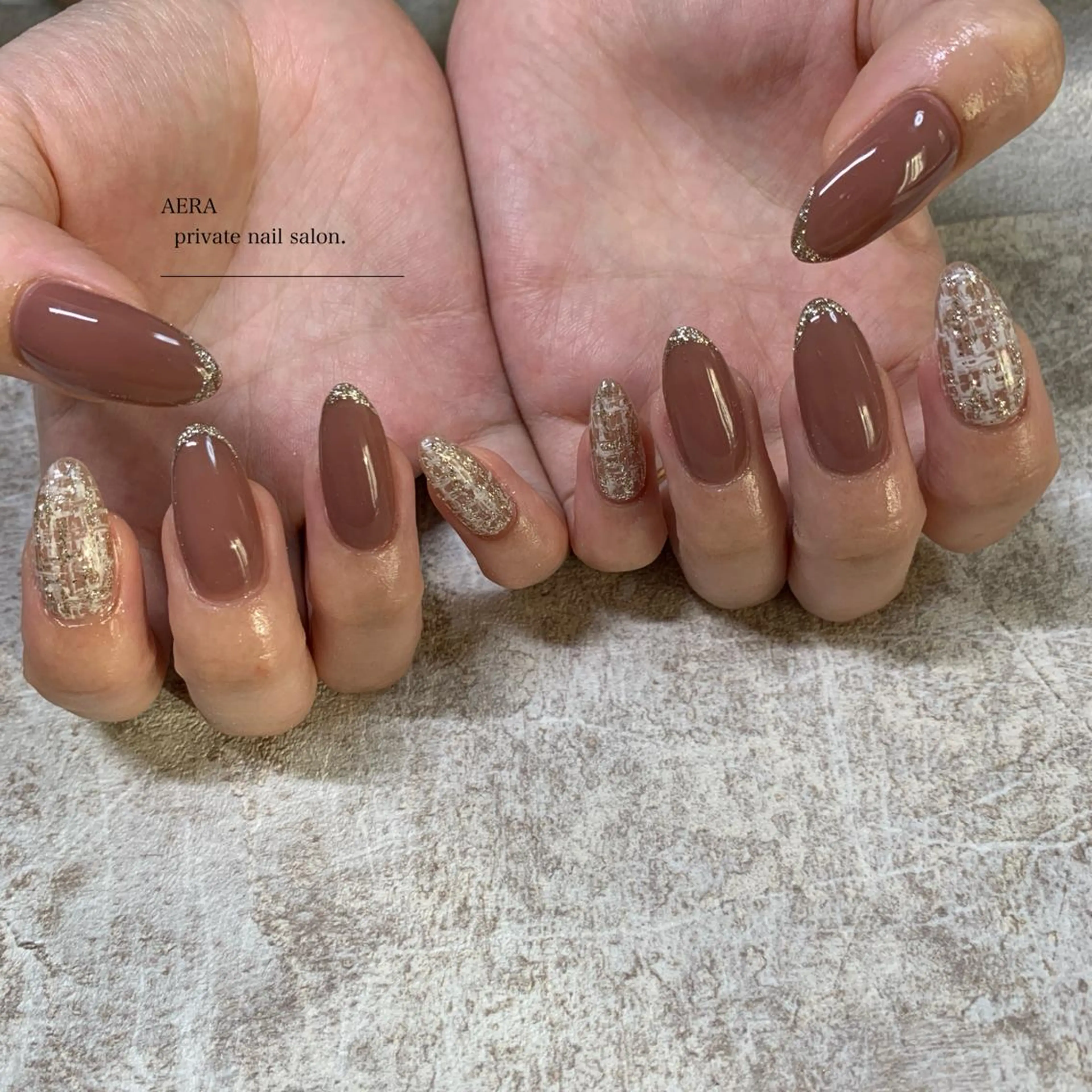 ネイル AERA nail shino🐱⸝꙳のネイルデザイン