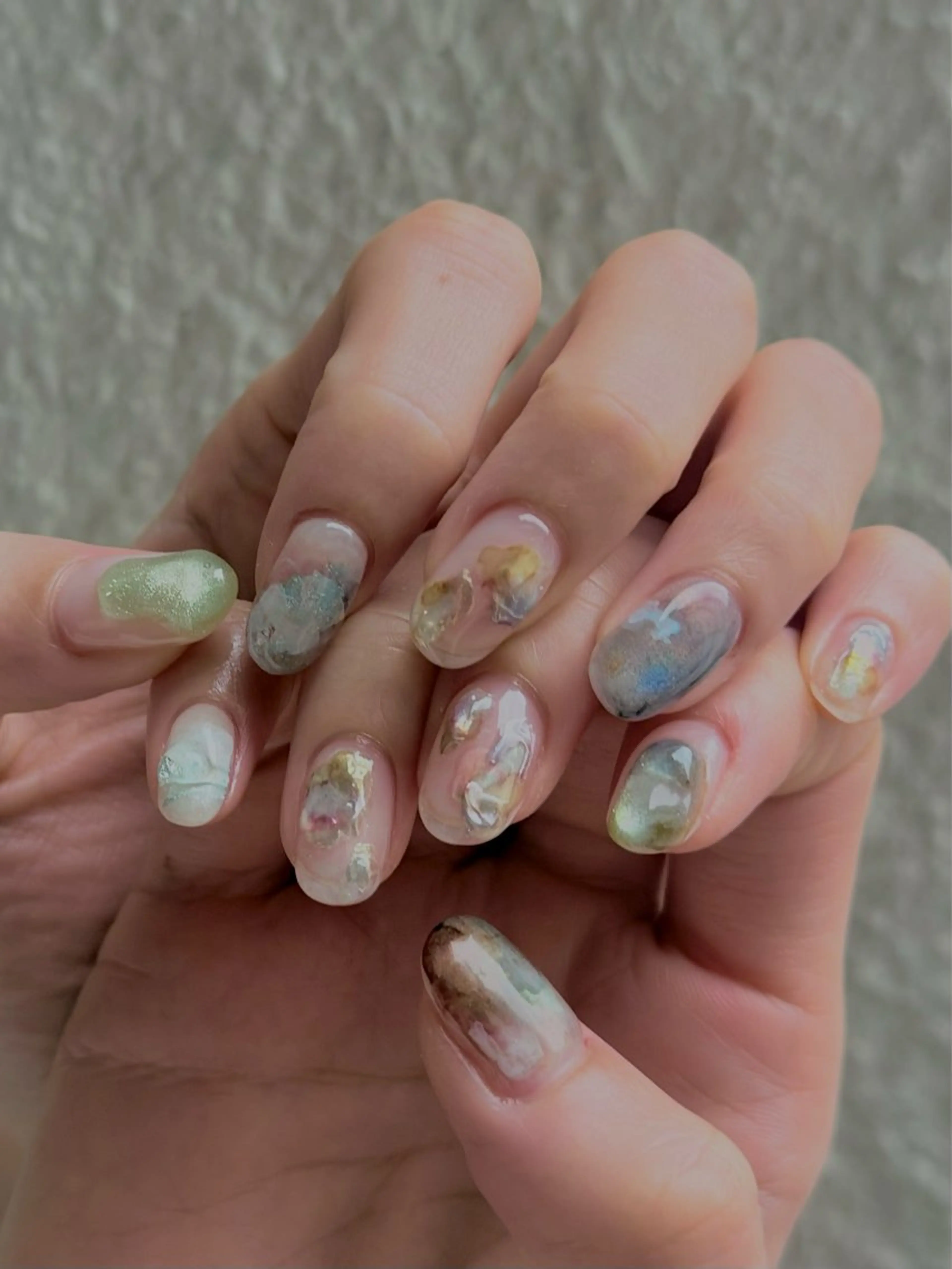 ネイル ハンドネイル moyo ☘️のネイルデザイン