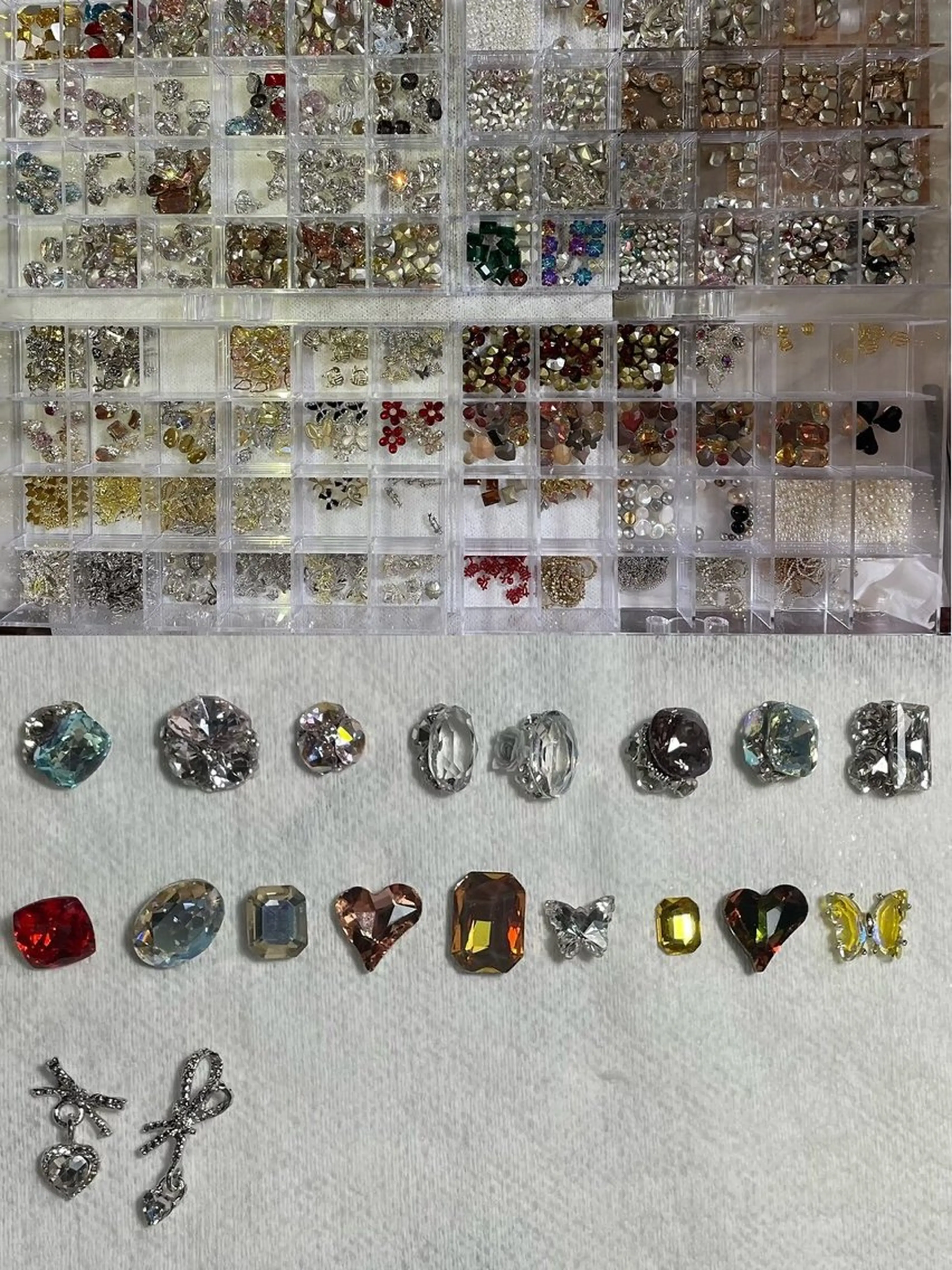 【オプション】大パーツ3つまで・小パーツ付け放題15分¥1800の写真