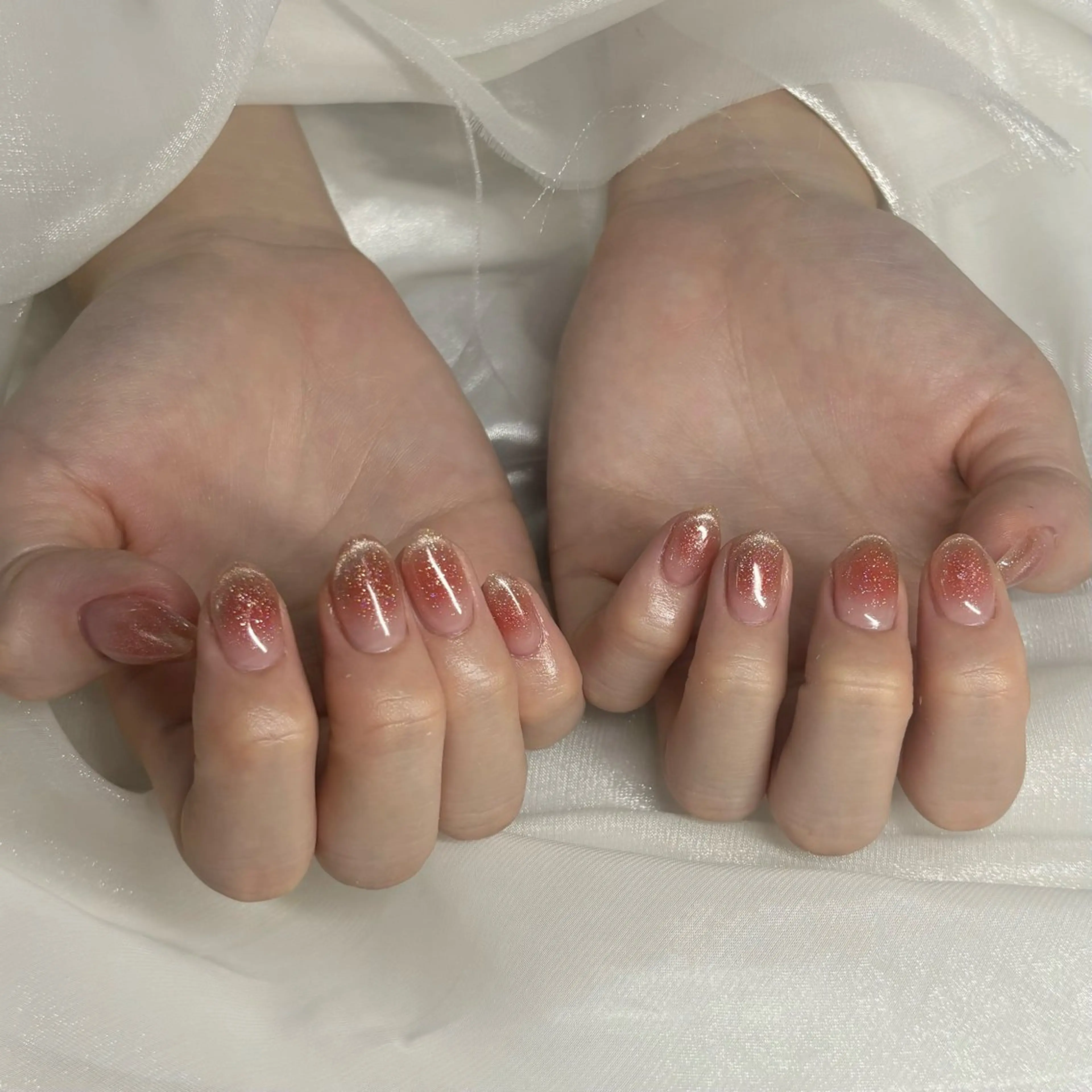 ネイル ハンドネイル CeCeGarden ✨️キラキラワンホンのネイルデザイン