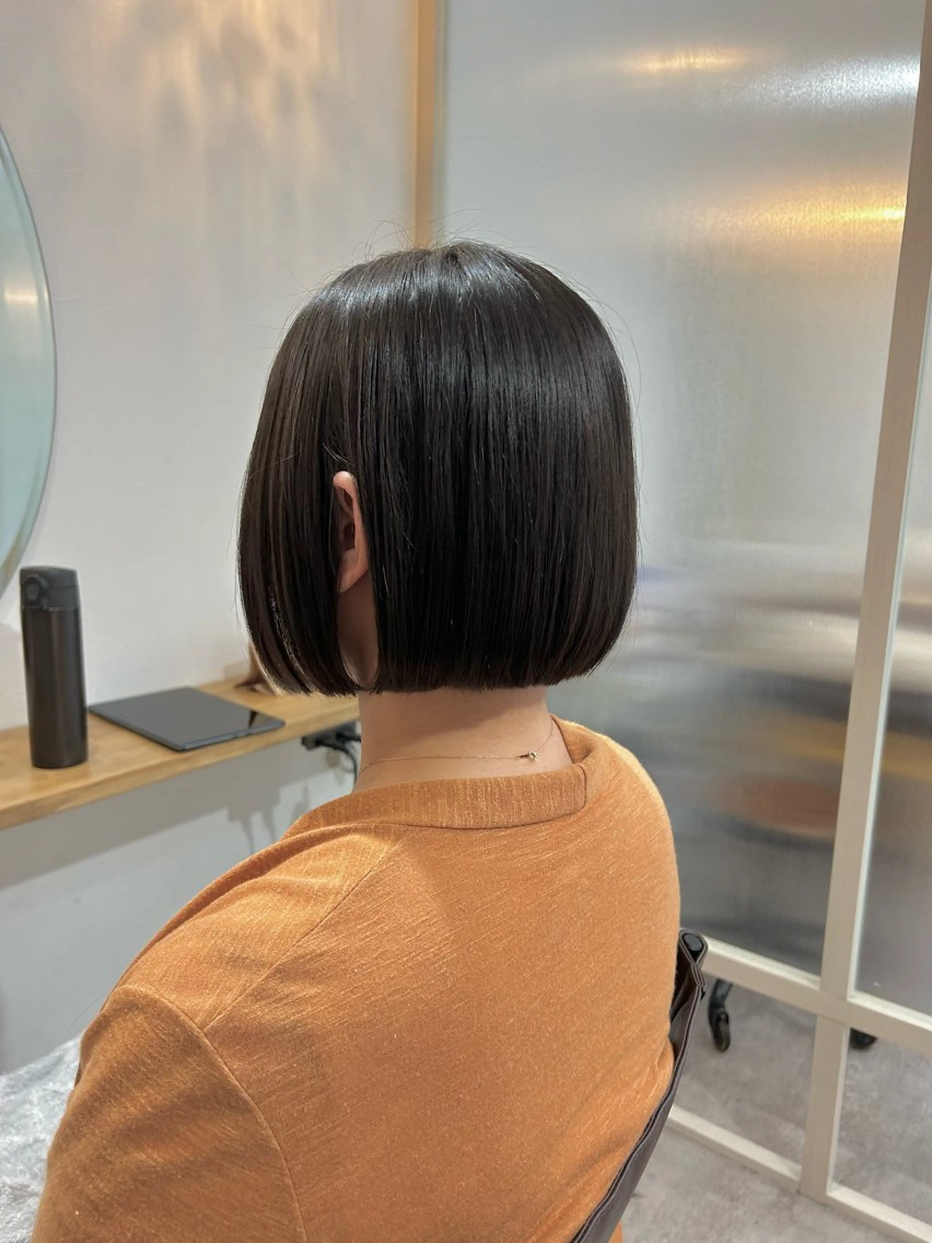 ショート 髪質改善 カット 縮毛矯正 トリートメント 新都心個室サロン/ 古波蔵美奈のヘアスタイル