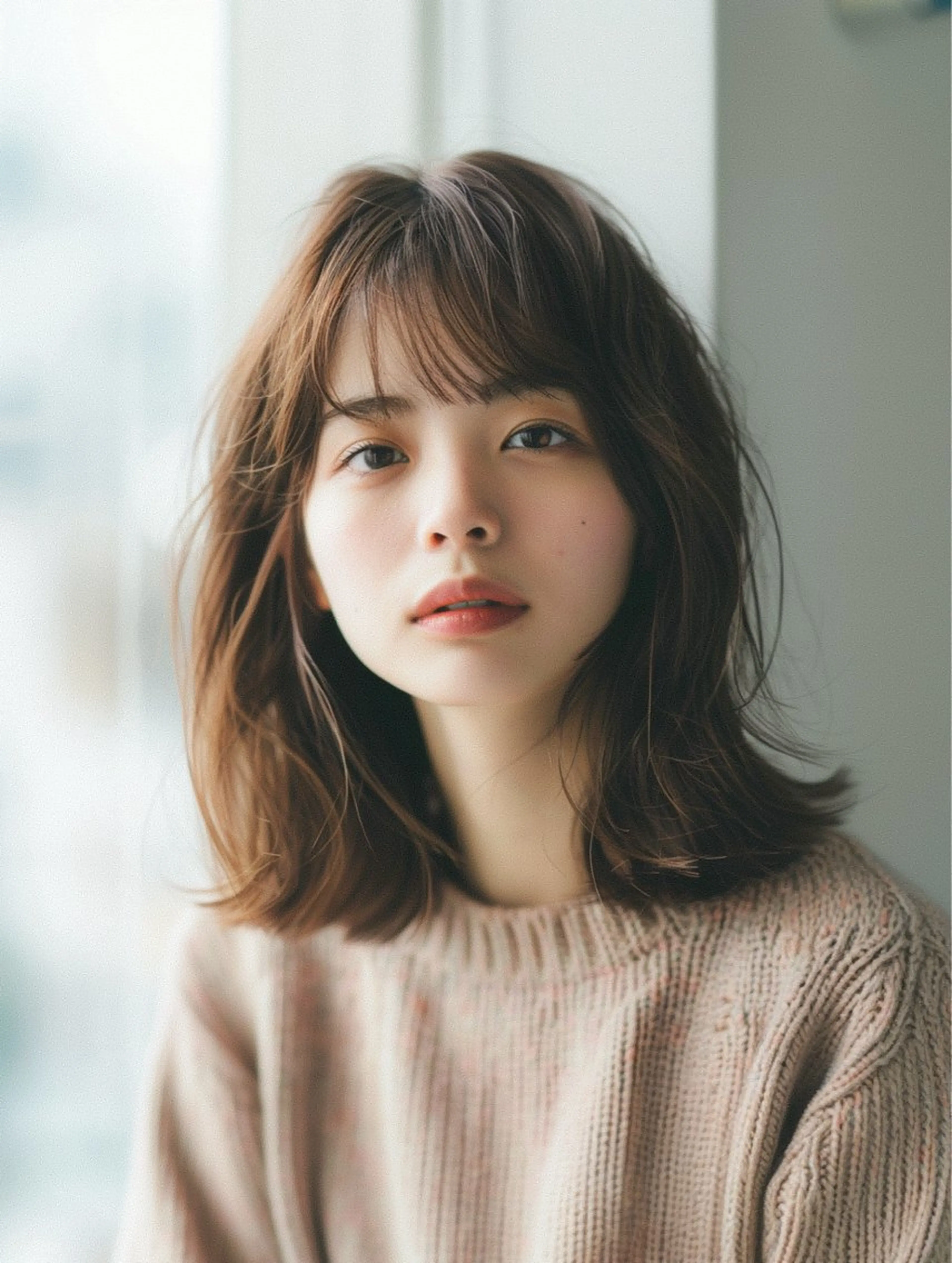 ミディアム カラー カット ヘアカラー edA. 鎌倉のヘアスタイル