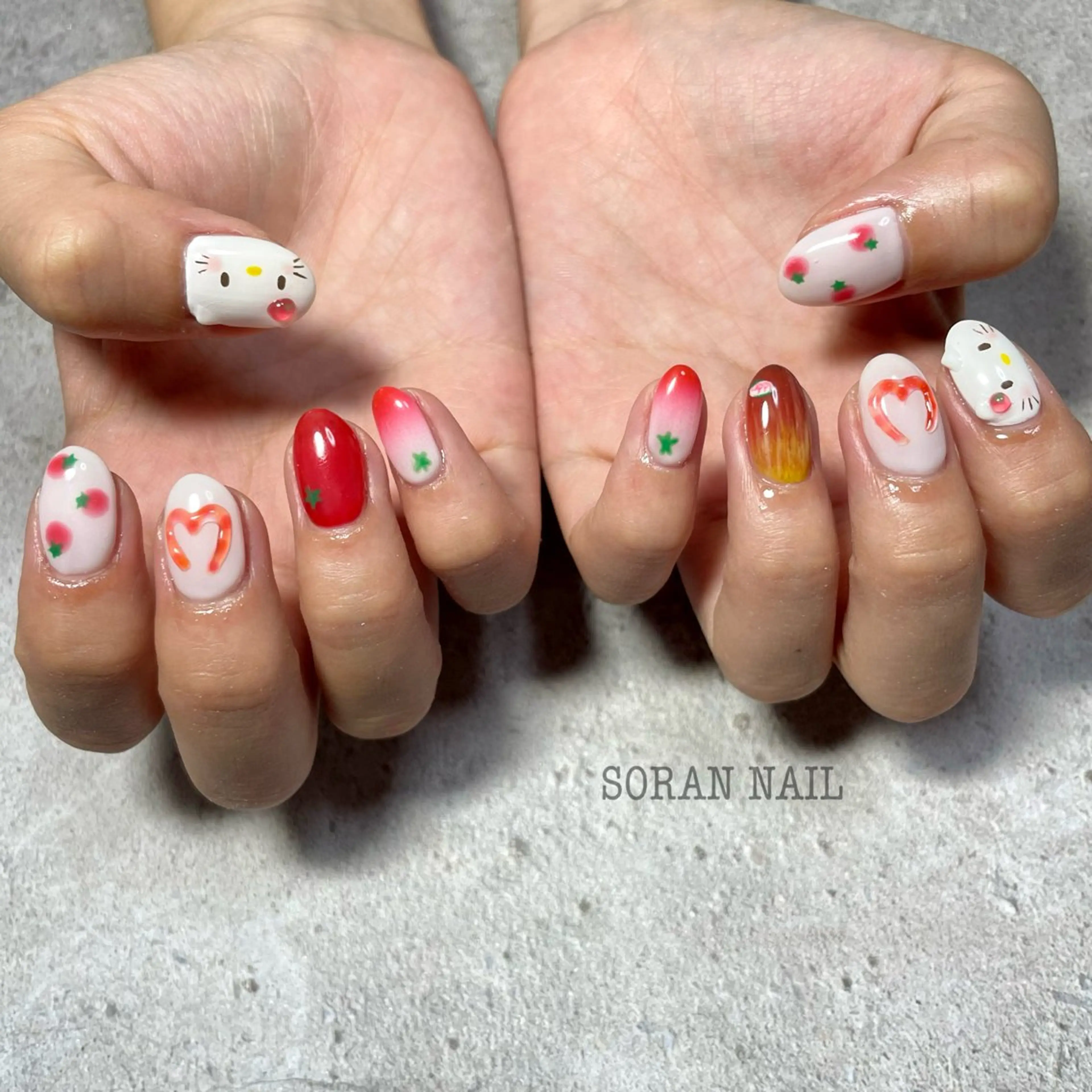 ネイル ハンドネイル soran nailのネイルデザイン