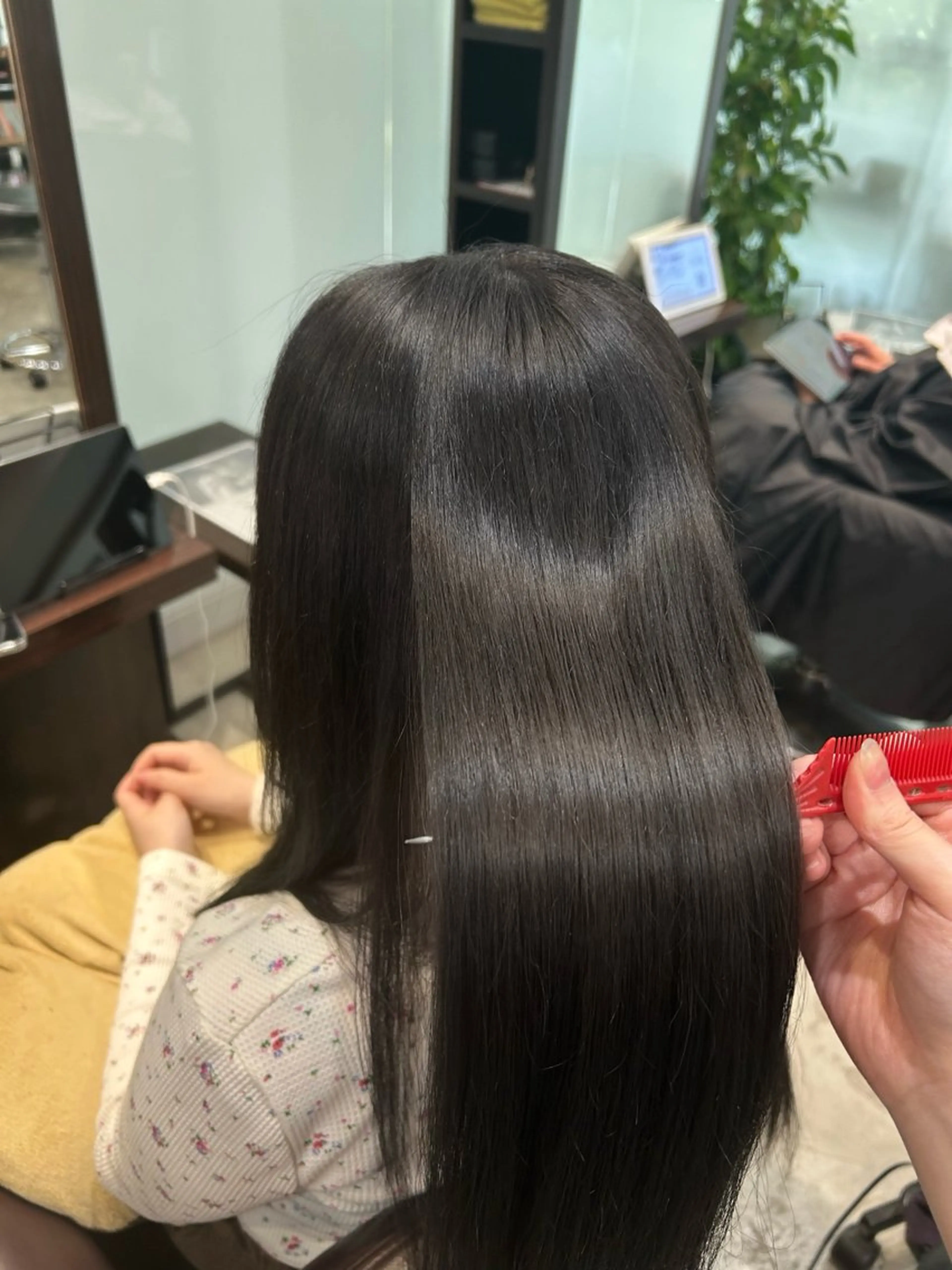 フルカラー➕髪質改善バイカルテトリートメント🫧の写真