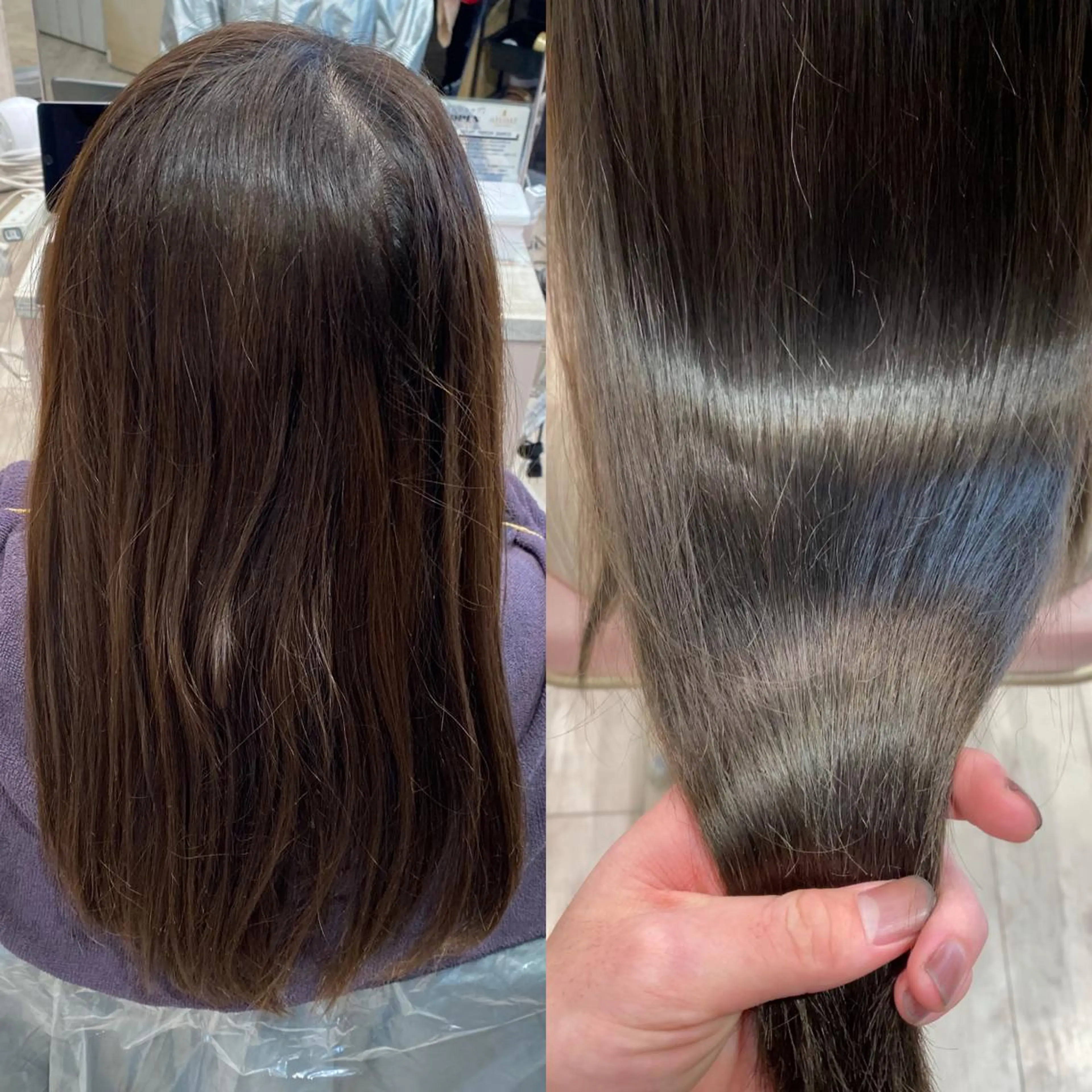 ロング 顔まわりカット🌟 くびれヘア/寺門遥輝のヘアスタイル