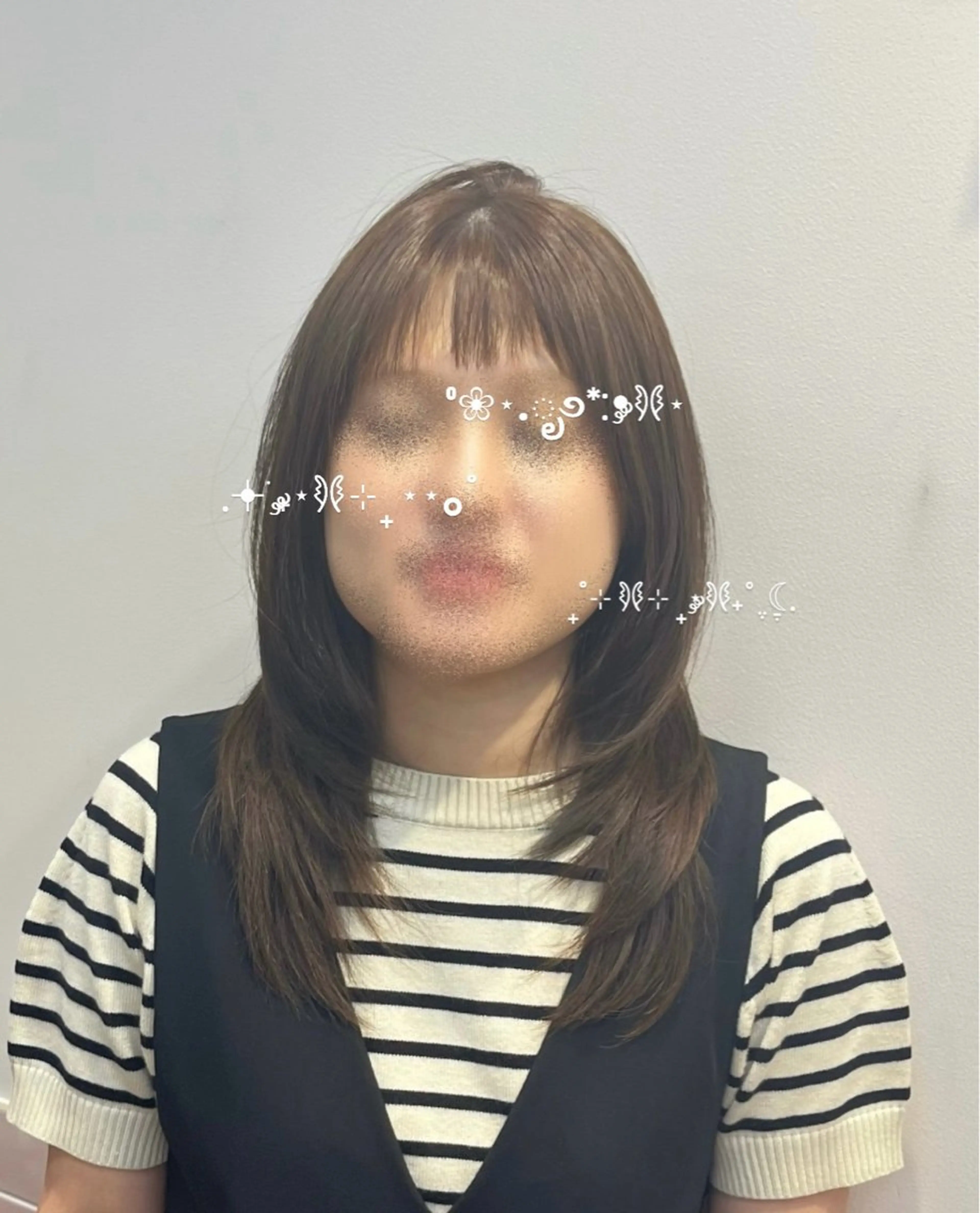 ミディアム 🎀みさき🎀 韓国レイヤー/ボブのヘアスタイル