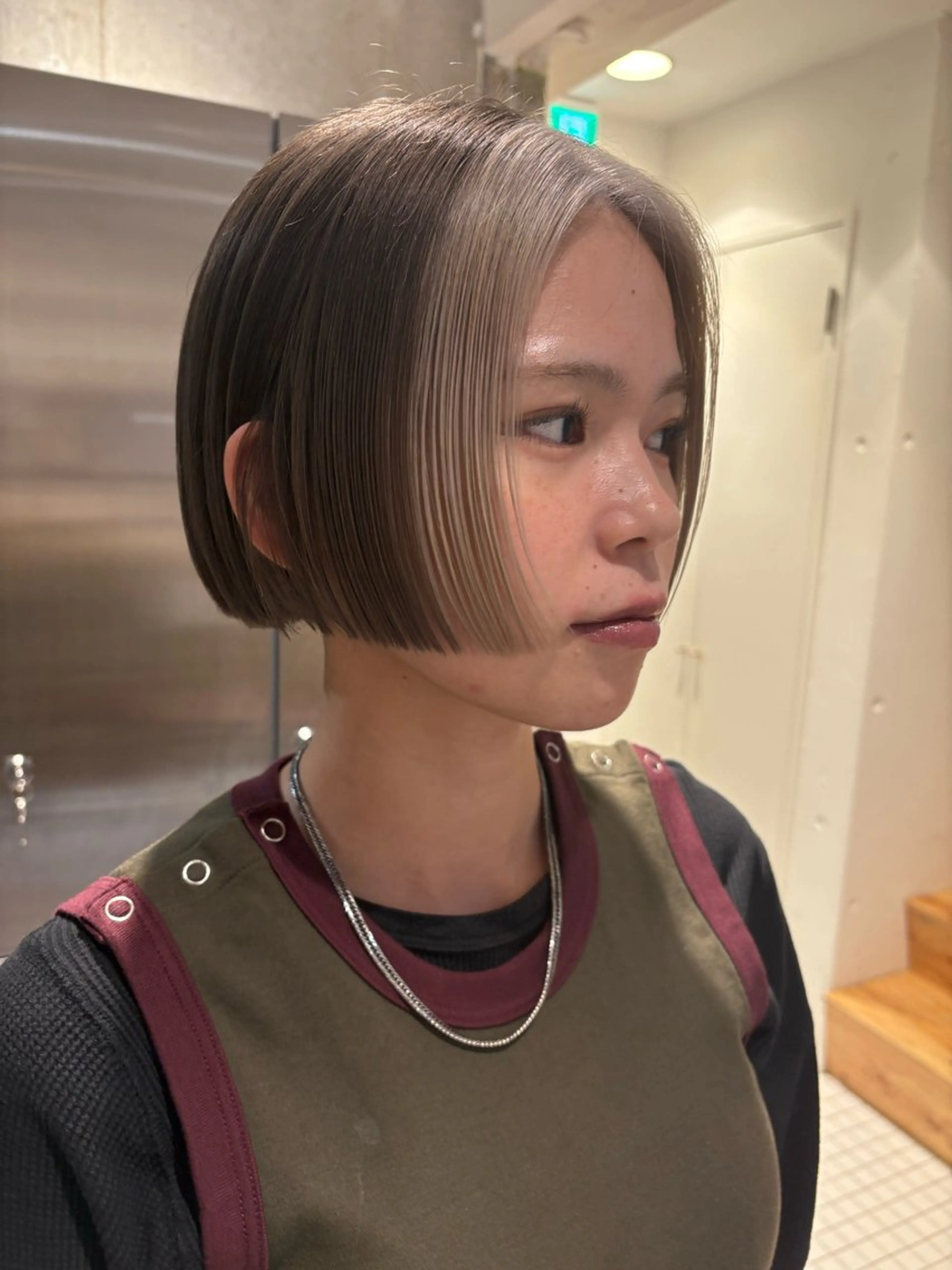 ショート カット ヘアカラー 高円寺/loca/ 田中南帆のヘアスタイル