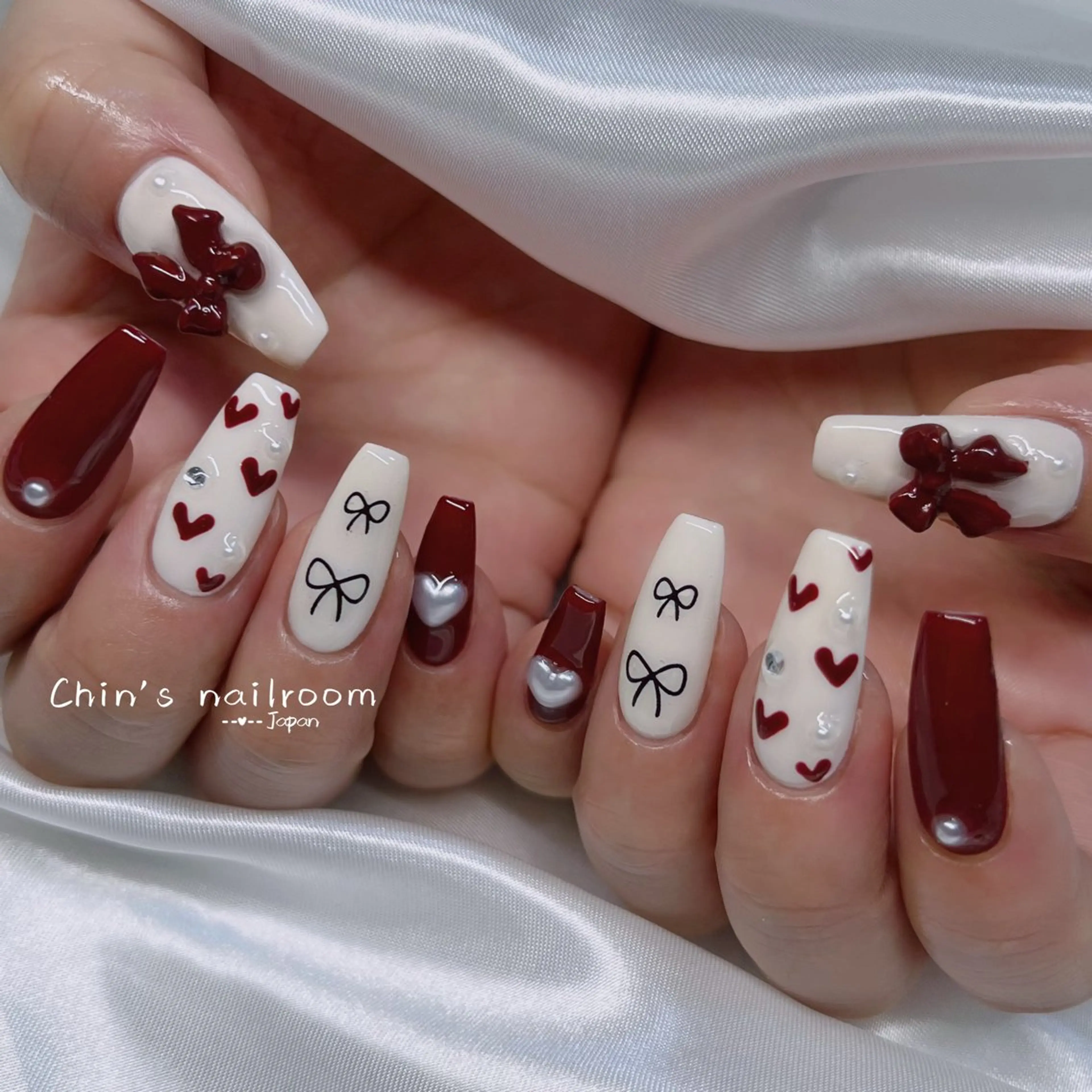 ネイル 韓国ネイル ワンホンネイル Kawaii ChibaNailのネイルデザイン